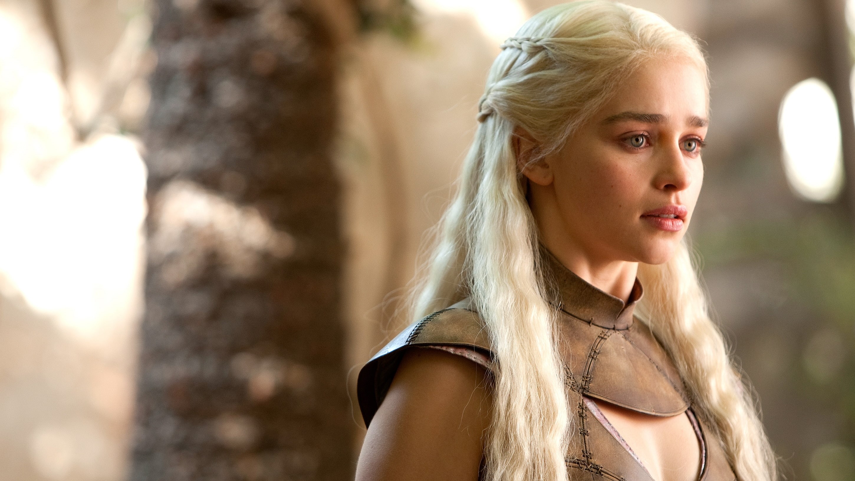 Emilia Clarke, Khaleesi, Daenerys Targaryen, 2K, HD Wallpaper