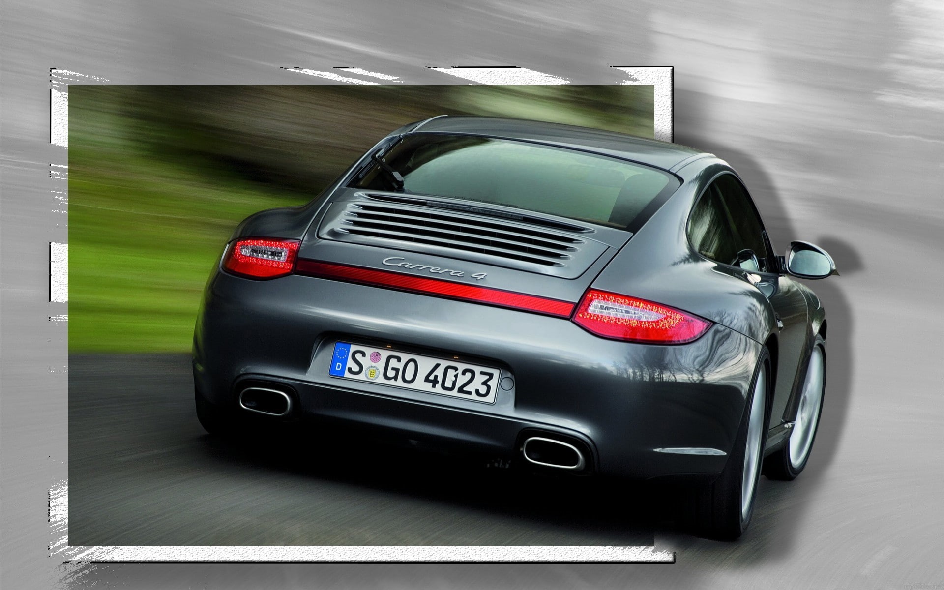 vehicle, travel, speed, mode of transportation, Porsche 911 Carrera S, on the move, driving, outdoors, architecture, land vehicle, silver colored, motion, HD Wallpaper