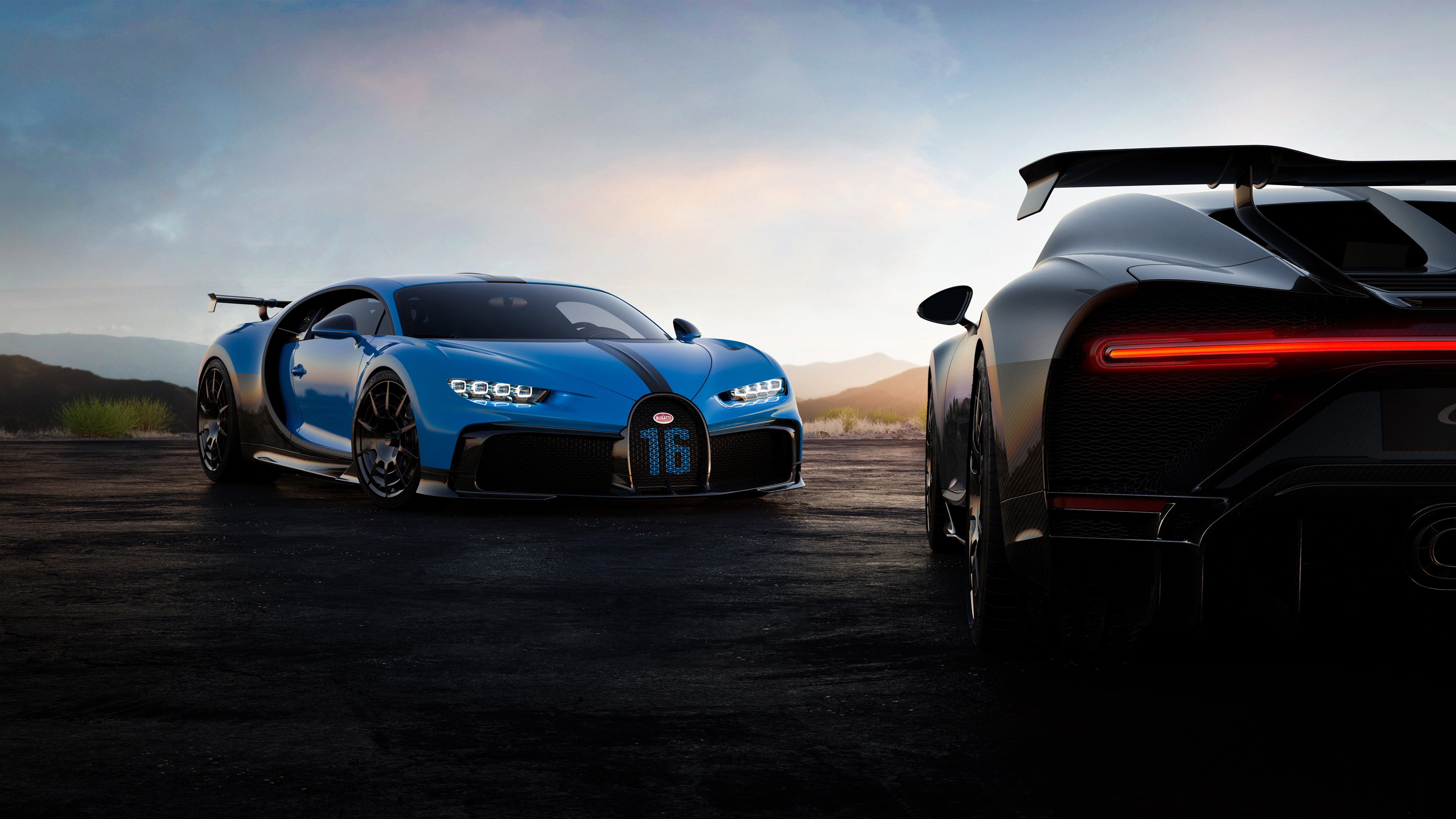 5K, supercars, vehicle, Bugatti Chiron Pur Sport, car, HD Wallpaper