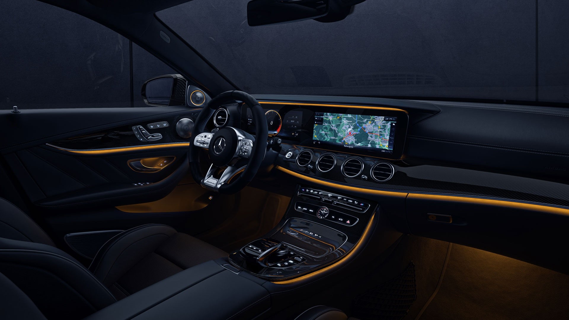 Mercedes-AMG E 63 S, Mercedes-AMG, 1080P, interior, car interior, car, HD Wallpaper