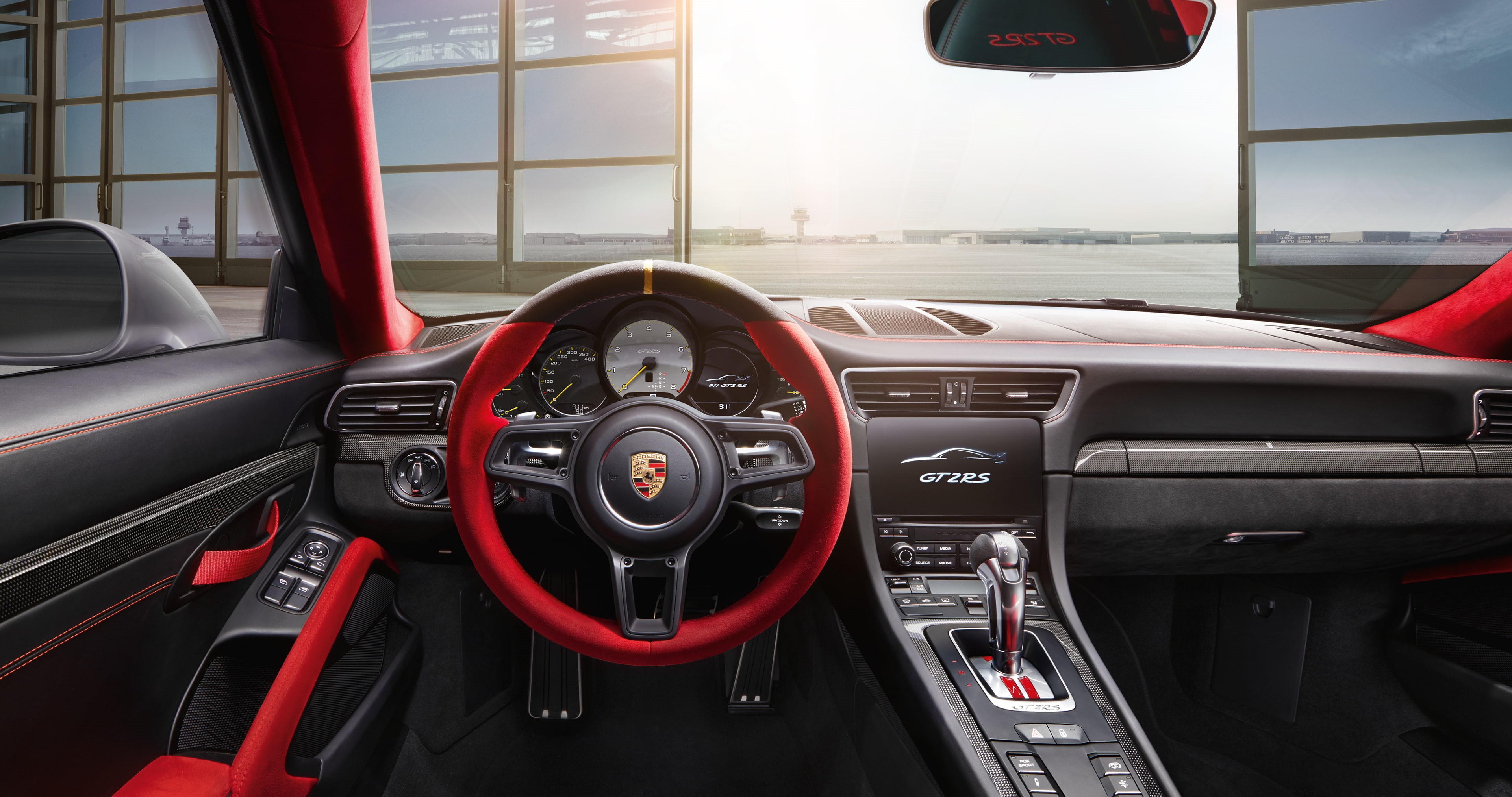 4K, 2017, 4K, Interior, Porsche 911 Turbo S Exclusive Series, HD Wallpaper