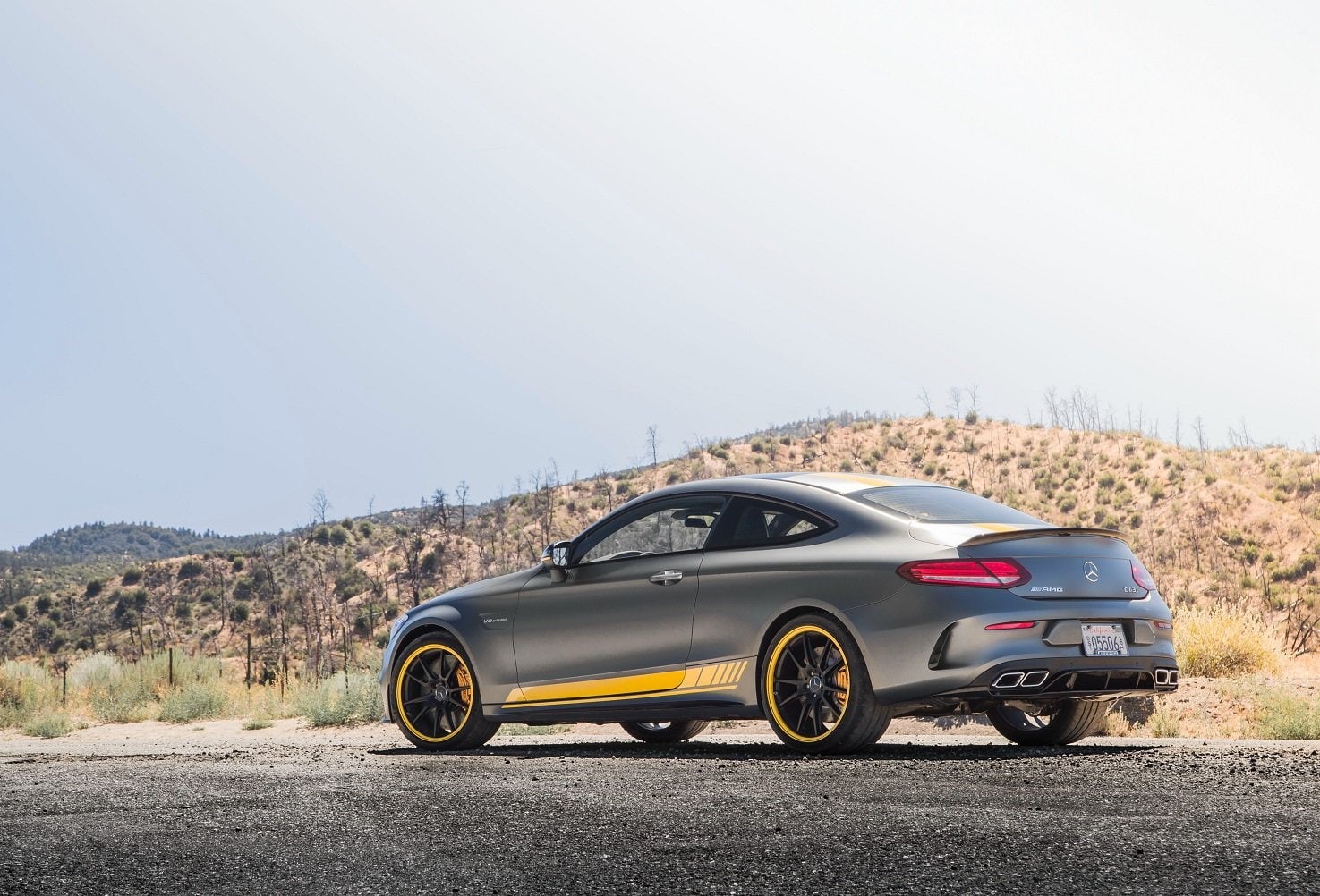 edition-1, c63-s, (c205), 2016, 720P, mercedes, coupe, black, us-version, amg, cars, HD Wallpaper
