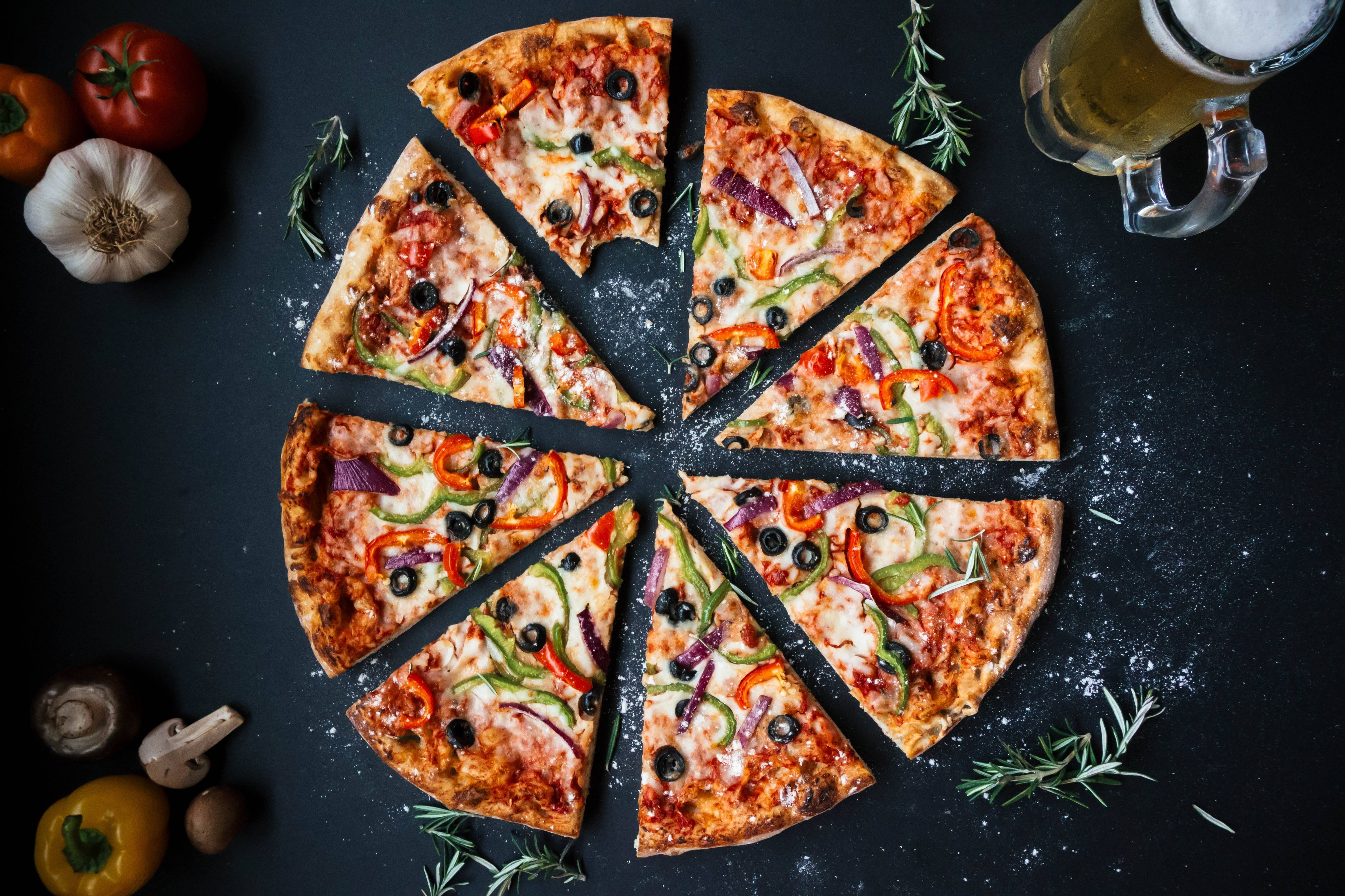 crust, cheese, italian, pizza, baked, food, 5K, cuisine, HD Wallpaper