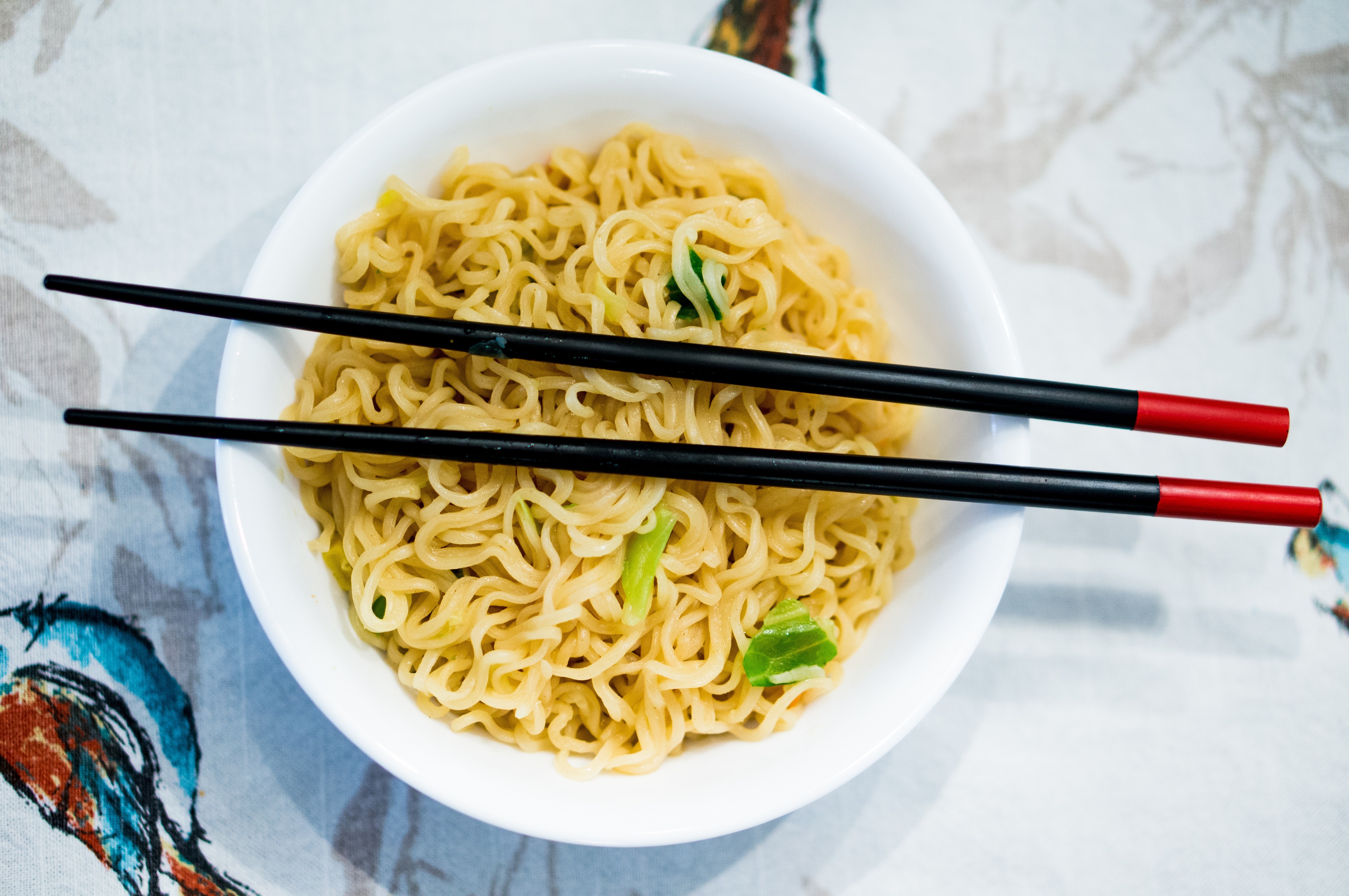 asian food, dinner, hot, directly above, crockery, chinese, instant, meal, high angle view, japan, healthy eating, white, asian, indoors, ramen, temptation, HD Wallpaper