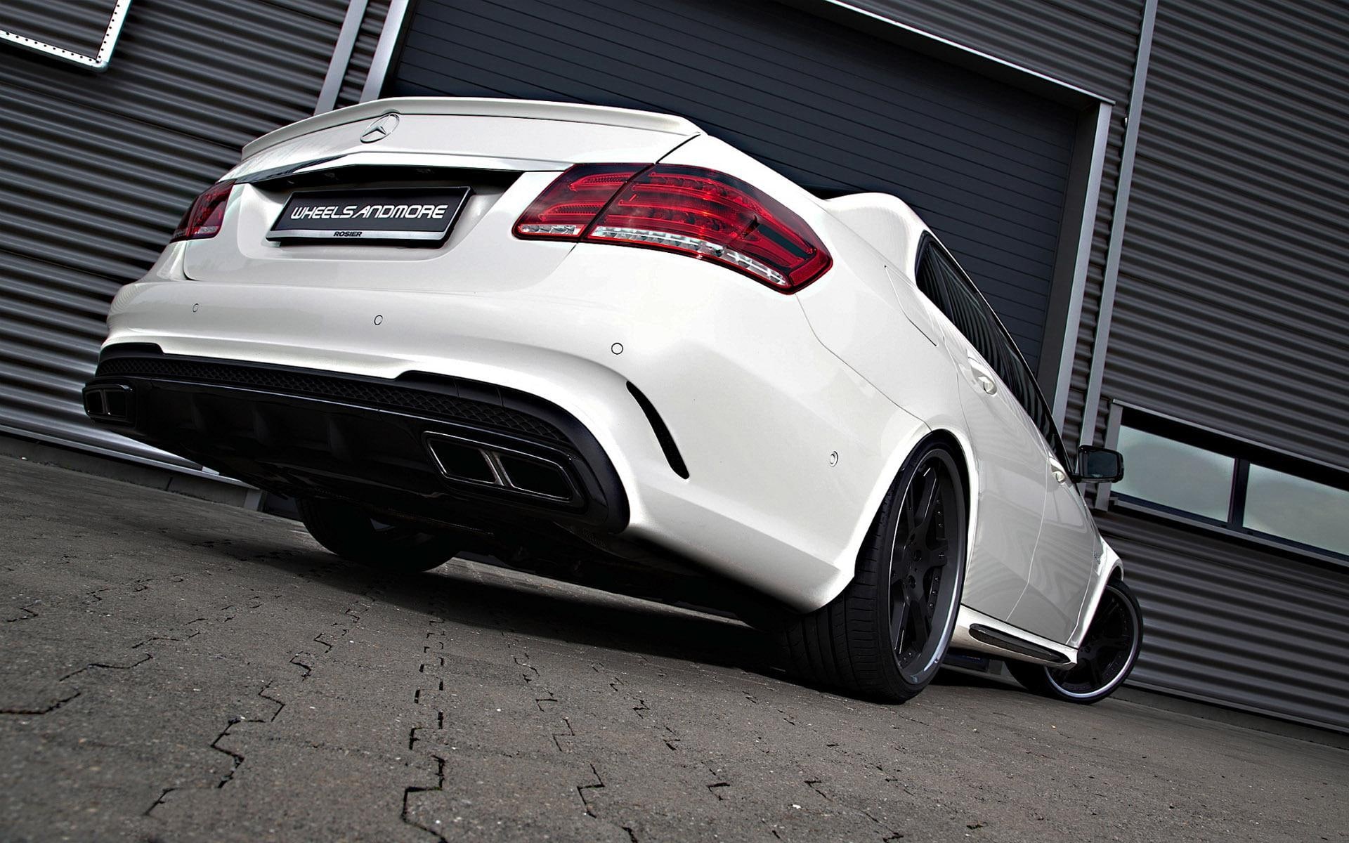 coupe, benz, mercedes-benz, 1920x1200, mercedes-benz e-class, cars, mercedes, white, e, amg, 1080P, wheelsandmore, HD Wallpaper