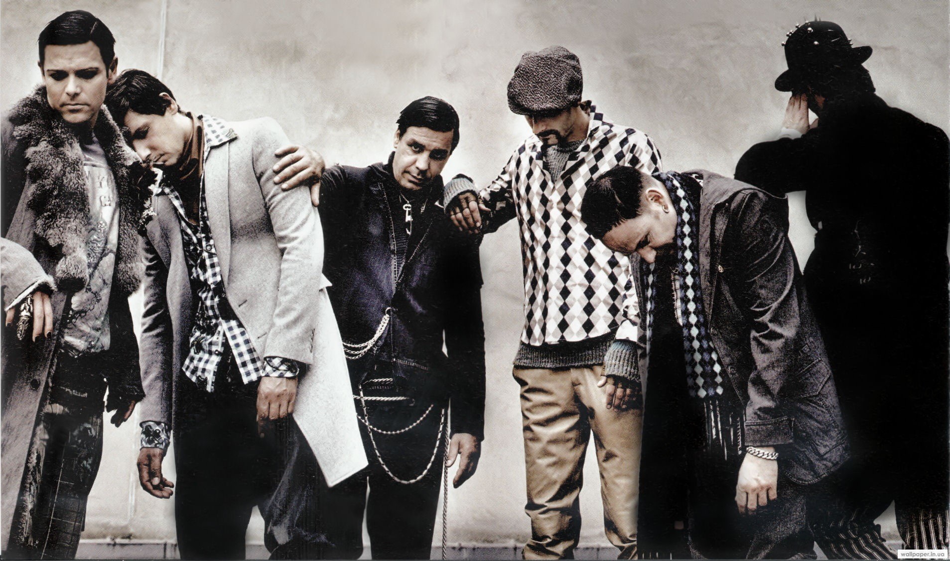 thill, Christoph, Paul, Oliver, Christians, Richard, Rammstein, 720P, group, HD Wallpaper