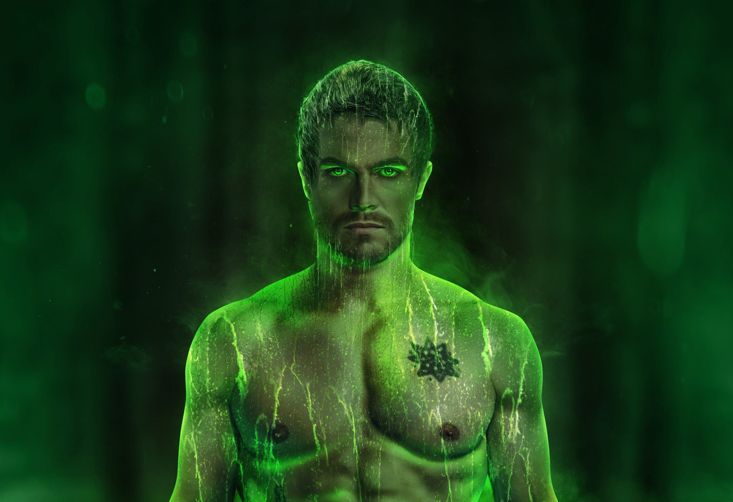 1080P, Arrow, Lazarus Pit, Stephen Amell, Oliver Queen, HD Wallpaper