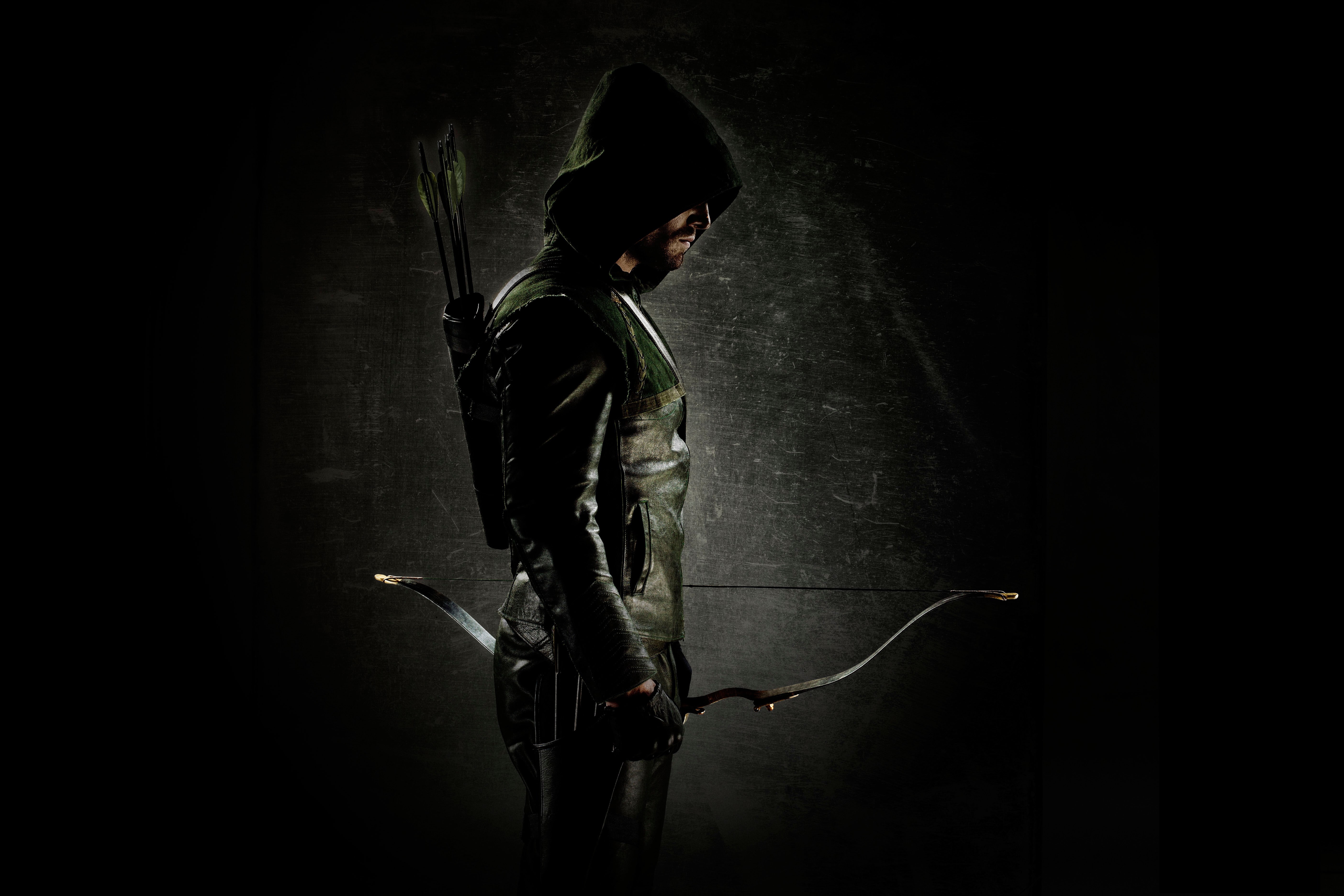 Green Arrow, 4K, Stephen Amell, 5K, HD Wallpaper