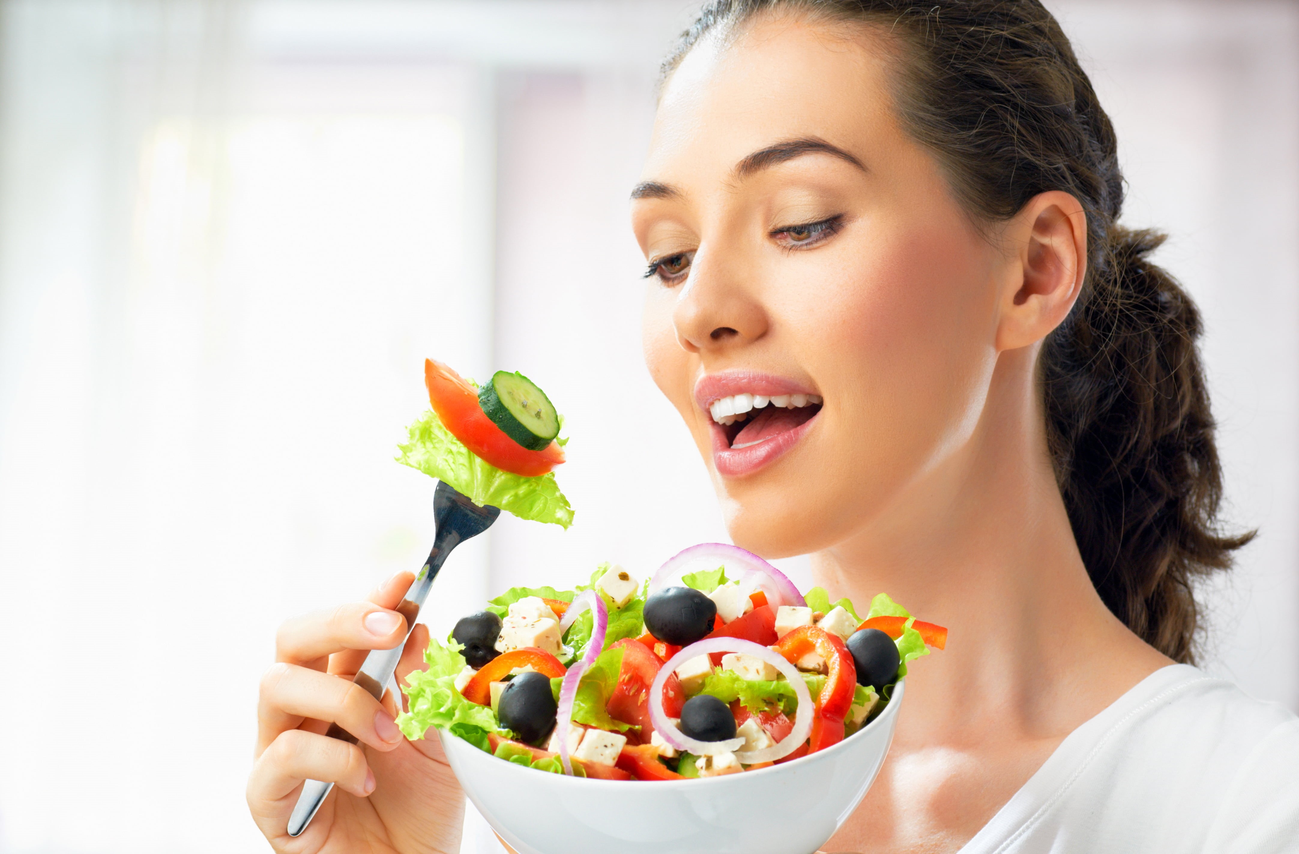 joy, people, white, lunch, cheese, cucumber, caucasian Ethnicity, plate, lettuce, snack, one Person, home Interior, vegetables, organic, one Young Woman Only, HD Wallpaper