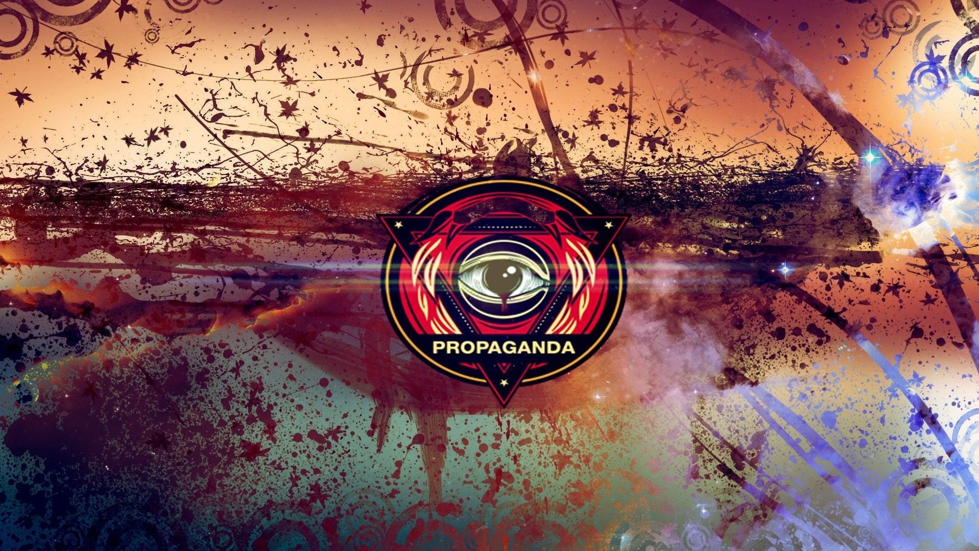 close-up, single object, shape, pattern, red, propaganda illuminati, no people, wall - building feature, lighting equipment, multi colored, digital composite, HD Wallpaper