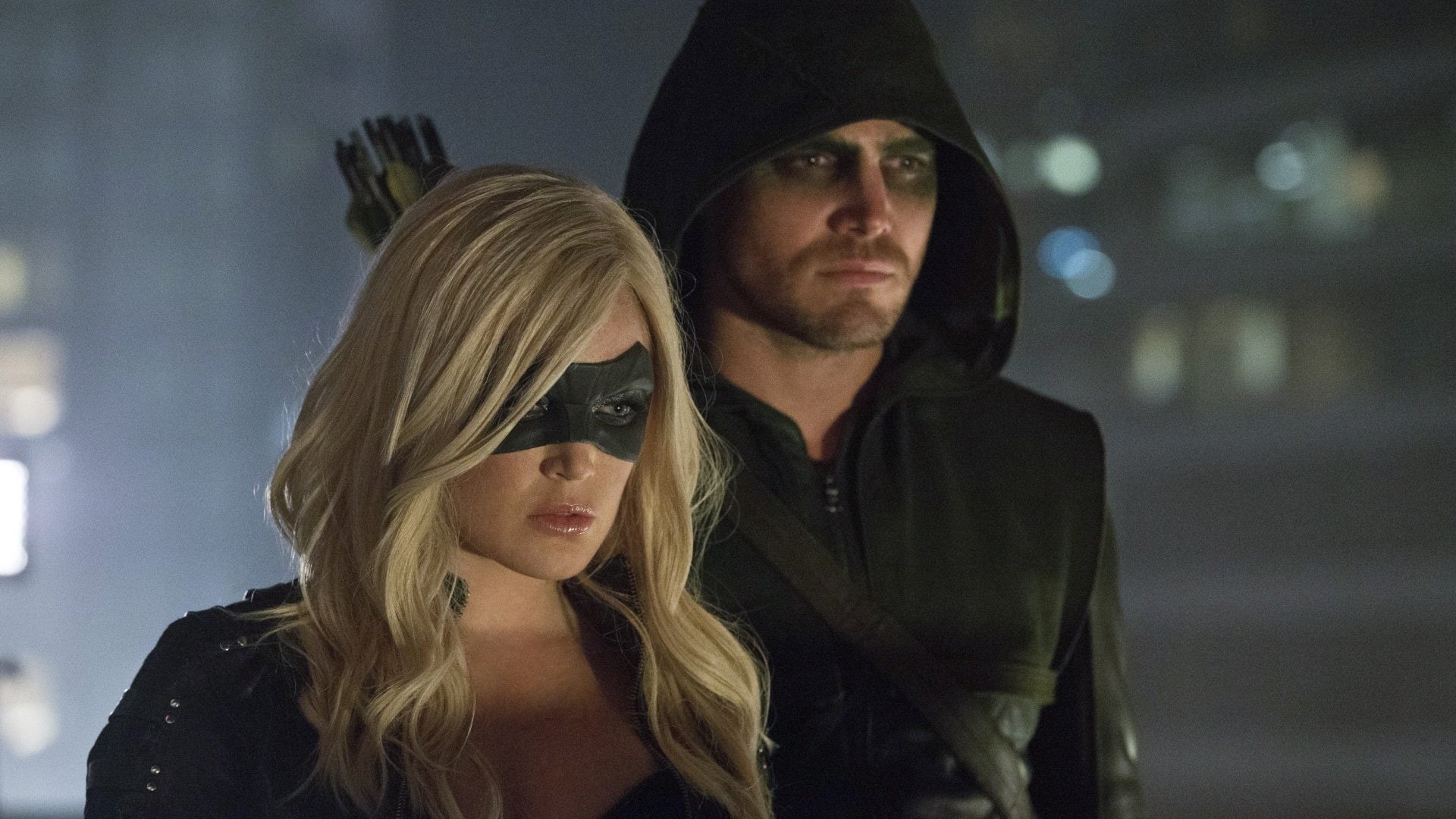 TV Show, 1080P, Caity Lotz, Stephen Amell, Black Canary, Arrow, HD Wallpaper