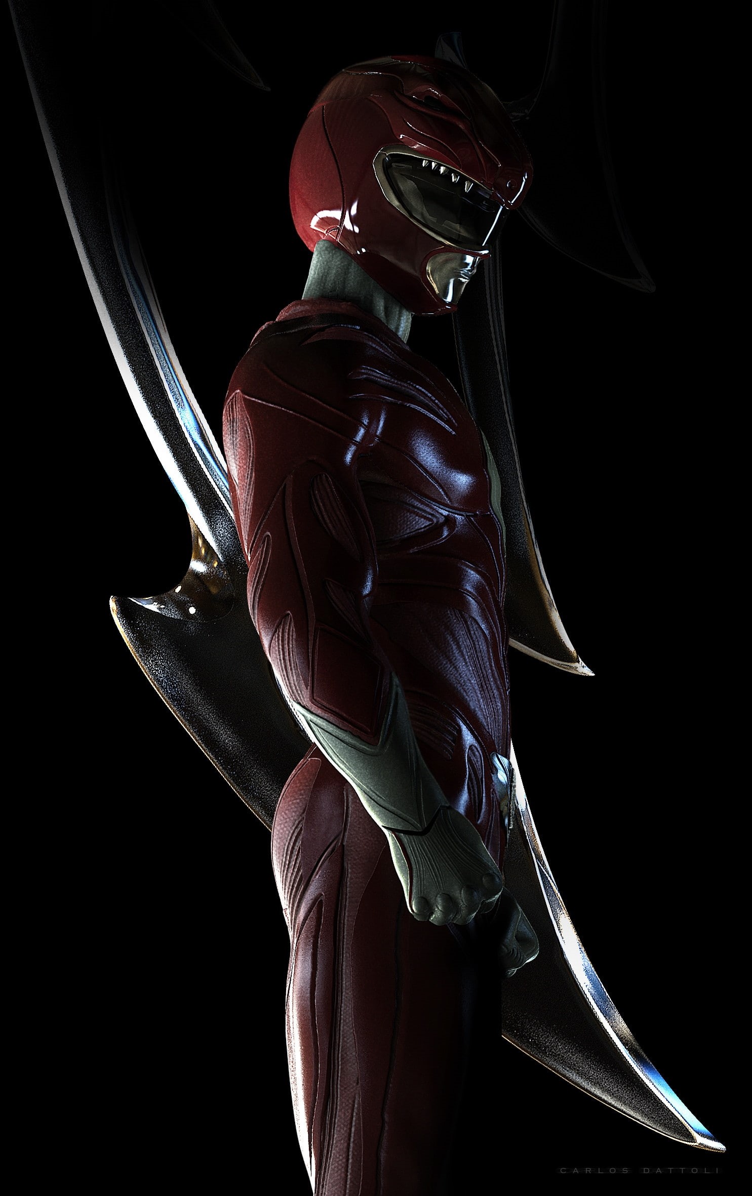 tv series, ranger, red, 1080P, power, Power Rangers, Phone HD Wallpaper