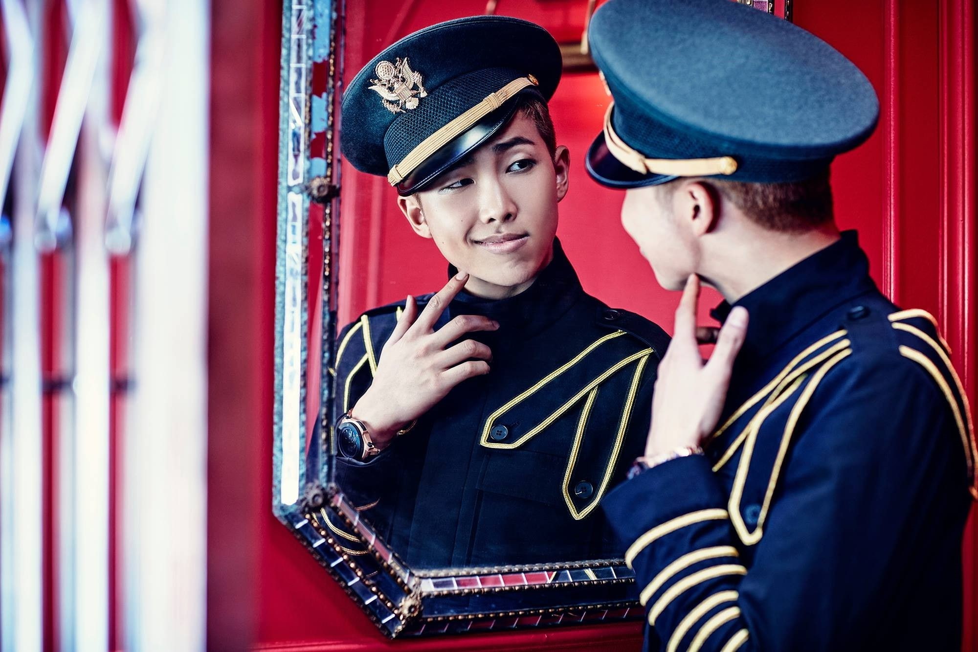 Rap Monster, K pop, BTS, 1080P, HD Wallpaper