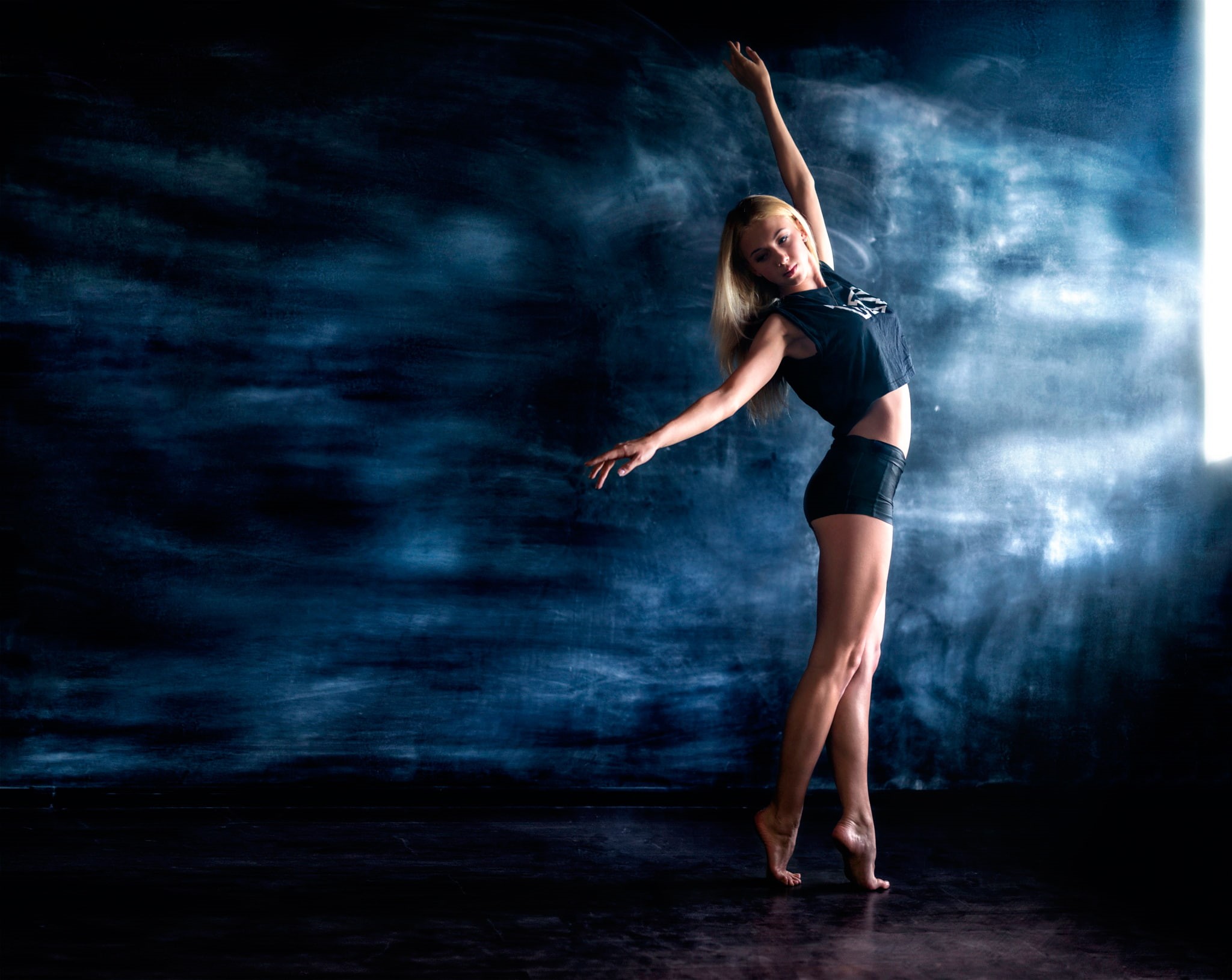 1080P, Anton Pechkurov, shorts, gymnast, girl, HD Wallpaper