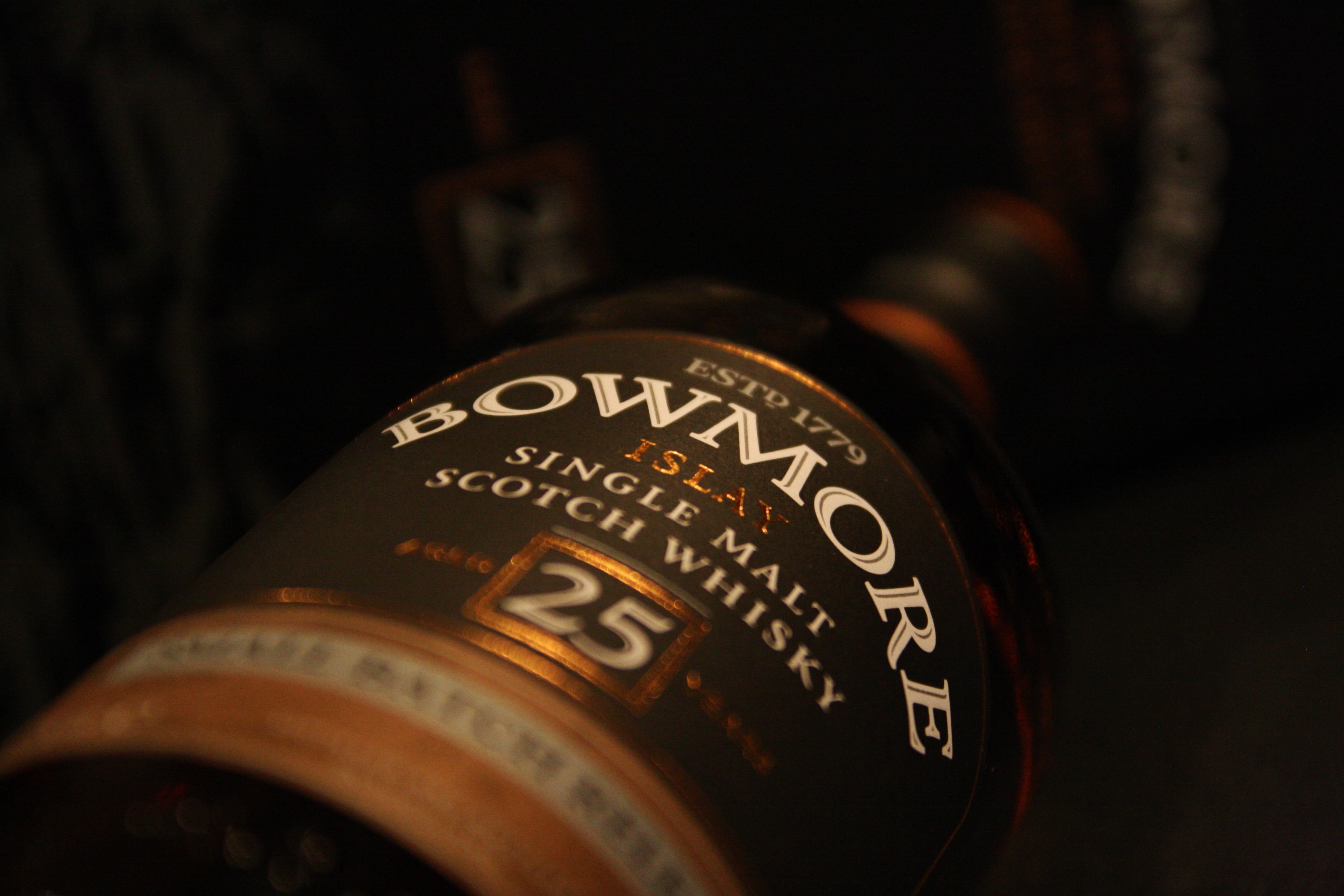 still life, protection, no people, antique, number, focus on foreground, alcohol, Scotch, black color, Isle of Islay, black background, lens - optical instrument, HD Wallpaper