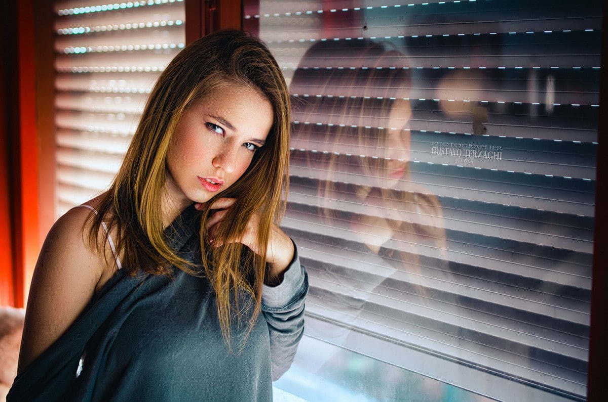 portrait, women, 480P, Gustavo Terzaghi, HD Wallpaper
