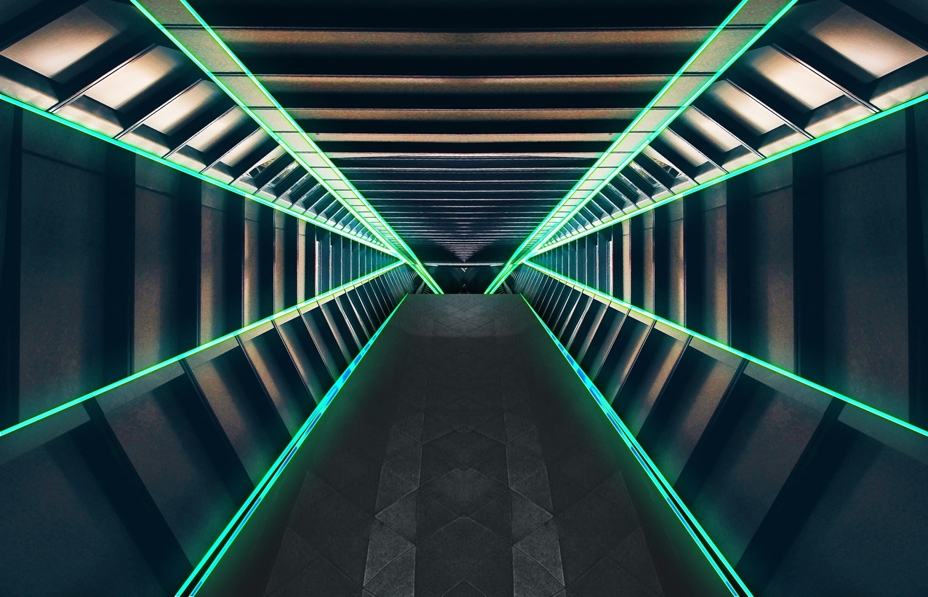 concept, fantasy, indoors, direction, digital, interior, sci-fi, battlestar, day, 2K, path, outer space, ceiling, ship, design, reflection, flight, repetition, HD Wallpaper
