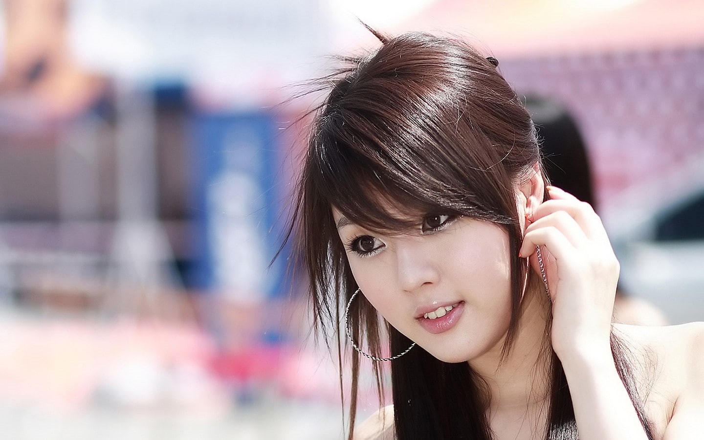 720P, model, women, Hwang Mi Hee, Asian, HD Wallpaper