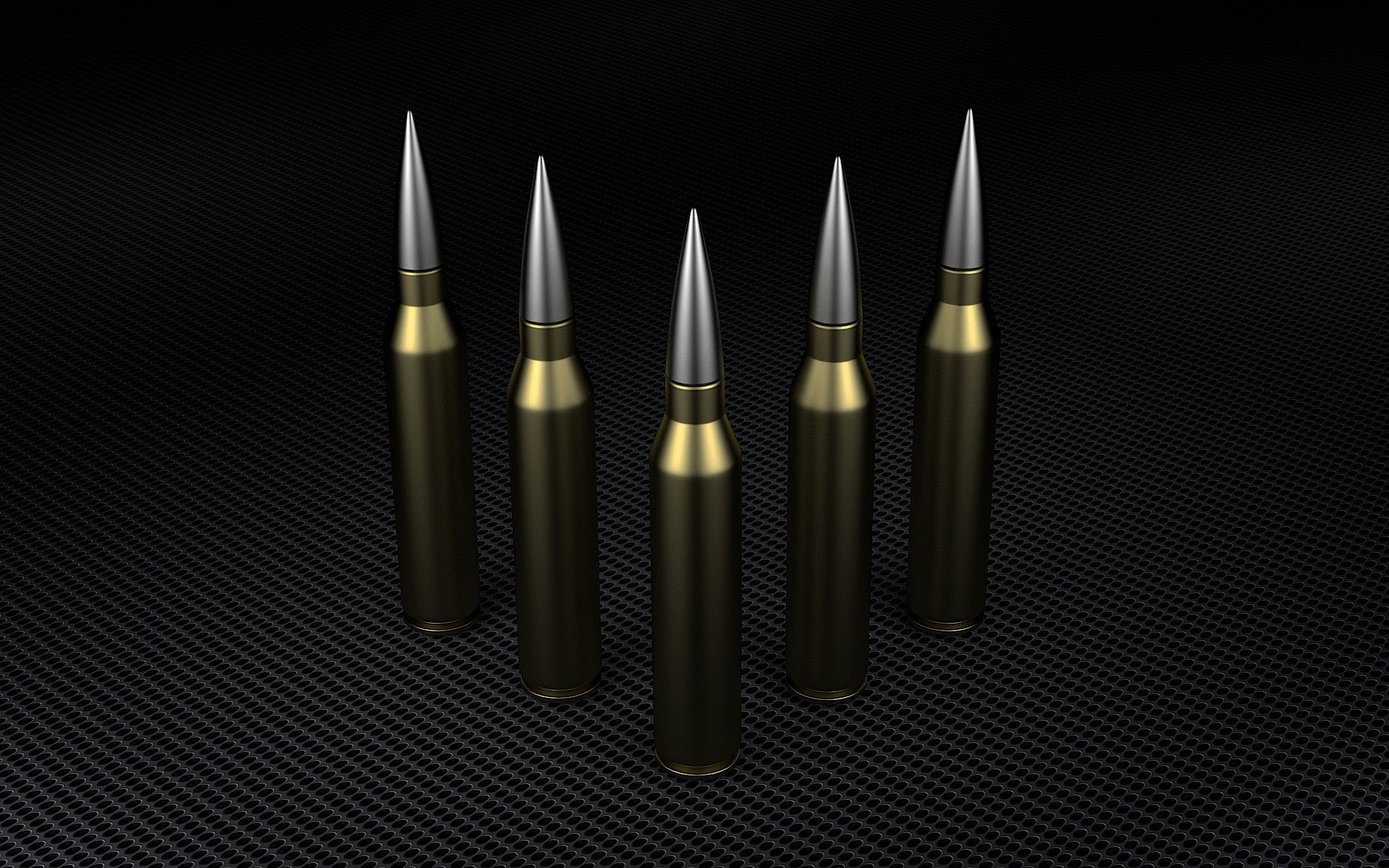 Blender, order, black background, black Color, the dark background, ammunition, army, symbol, in a row, arrangement, shiny, 1080P, medium group of objects, HD Wallpaper