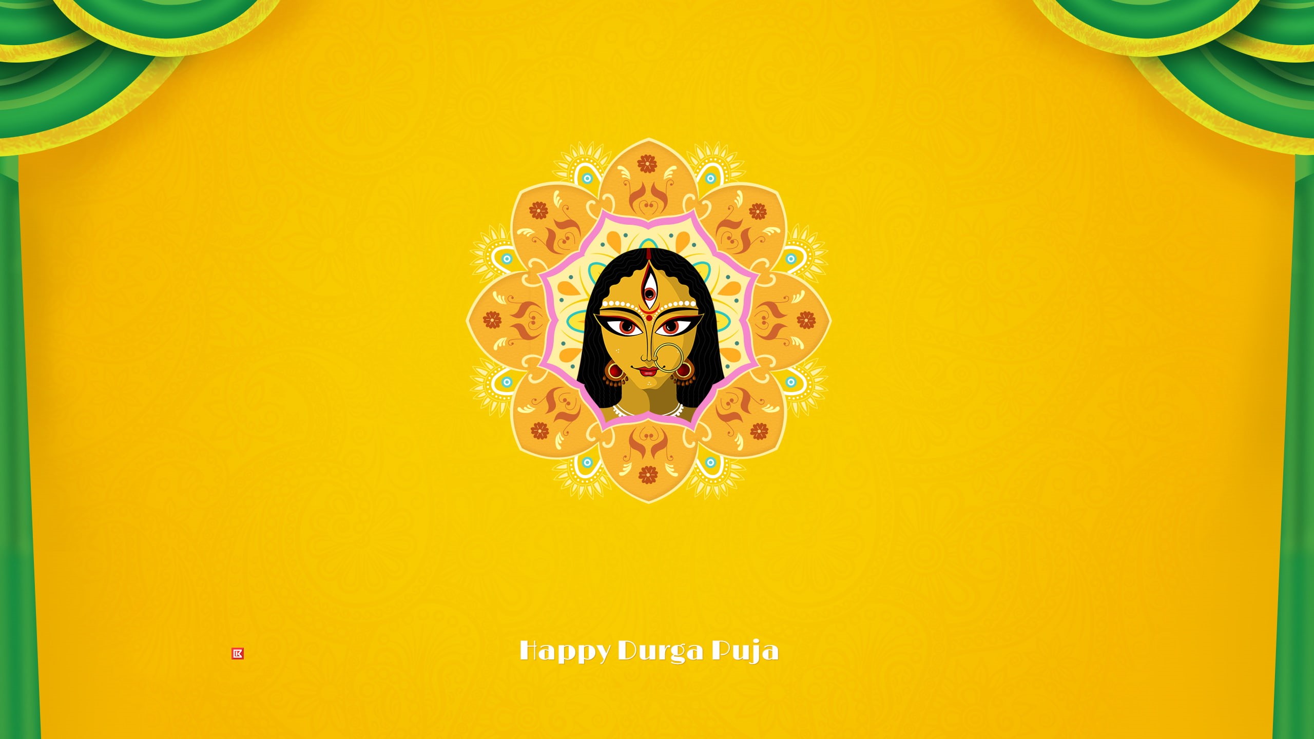 Durga Puja, 2K, Navaratri, Indian festival, HD Wallpaper