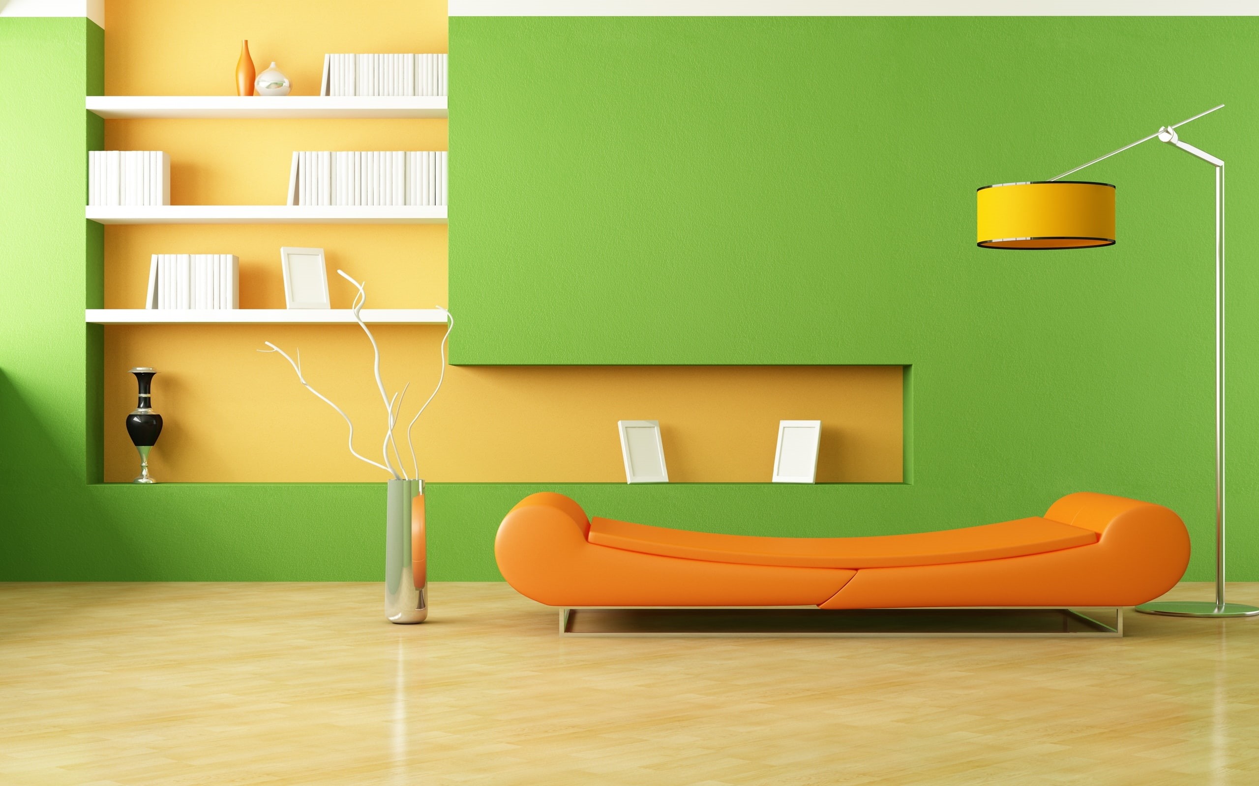 sofa, design, 2K, style, minimalism, room, interior, furniture, HD Wallpaper