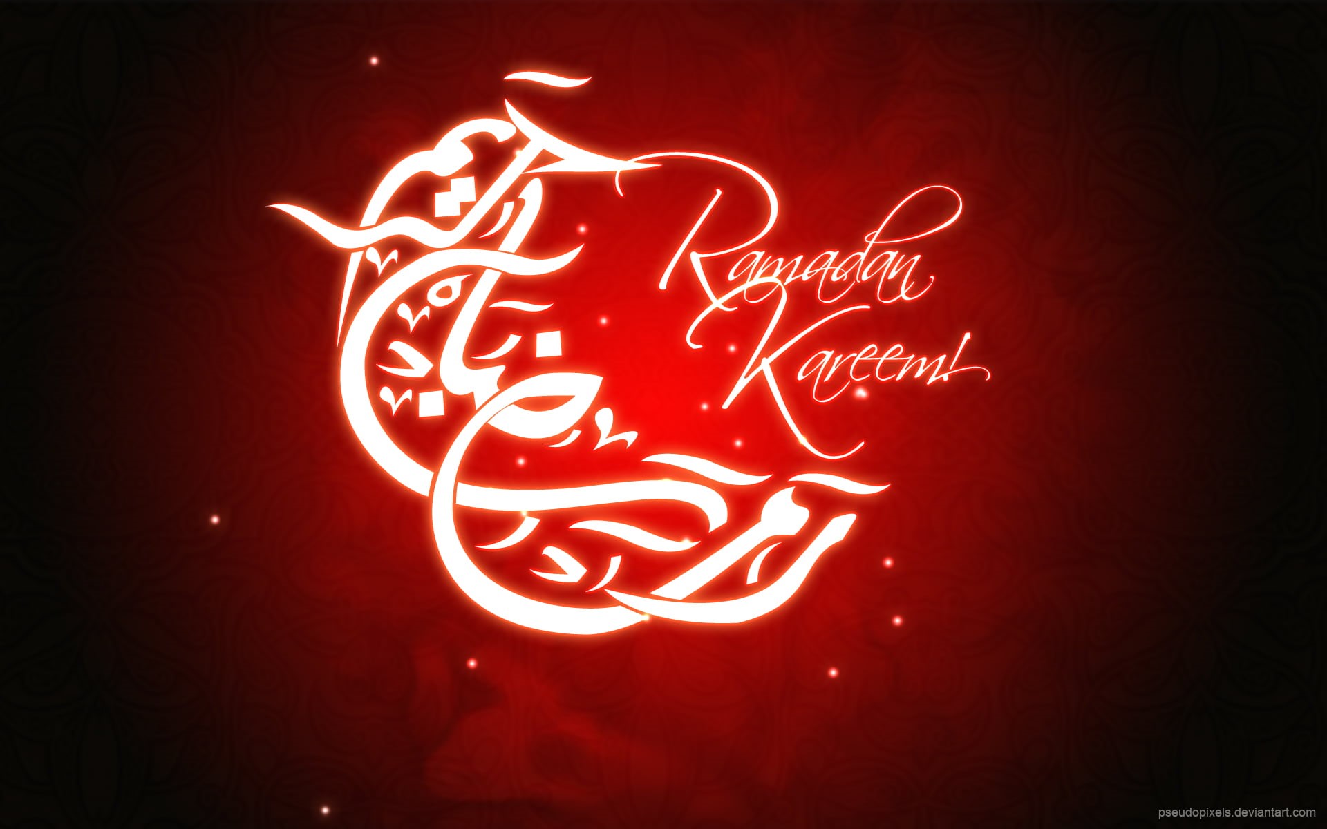 business, illuminated, holiday, western script, close-up, kareem, dark, outdoors, luminosity, Ramadan, neon, festival, eid, red, text, food and drink, 1080P, HD Wallpaper