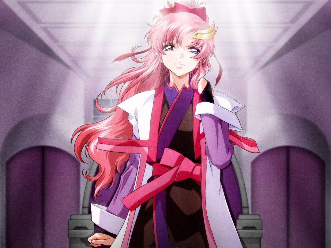 x, 720P, lacus, anime, hd, clyne, art, Lacus Clyne, gundam seed, gundam, seed, HD Wallpaper