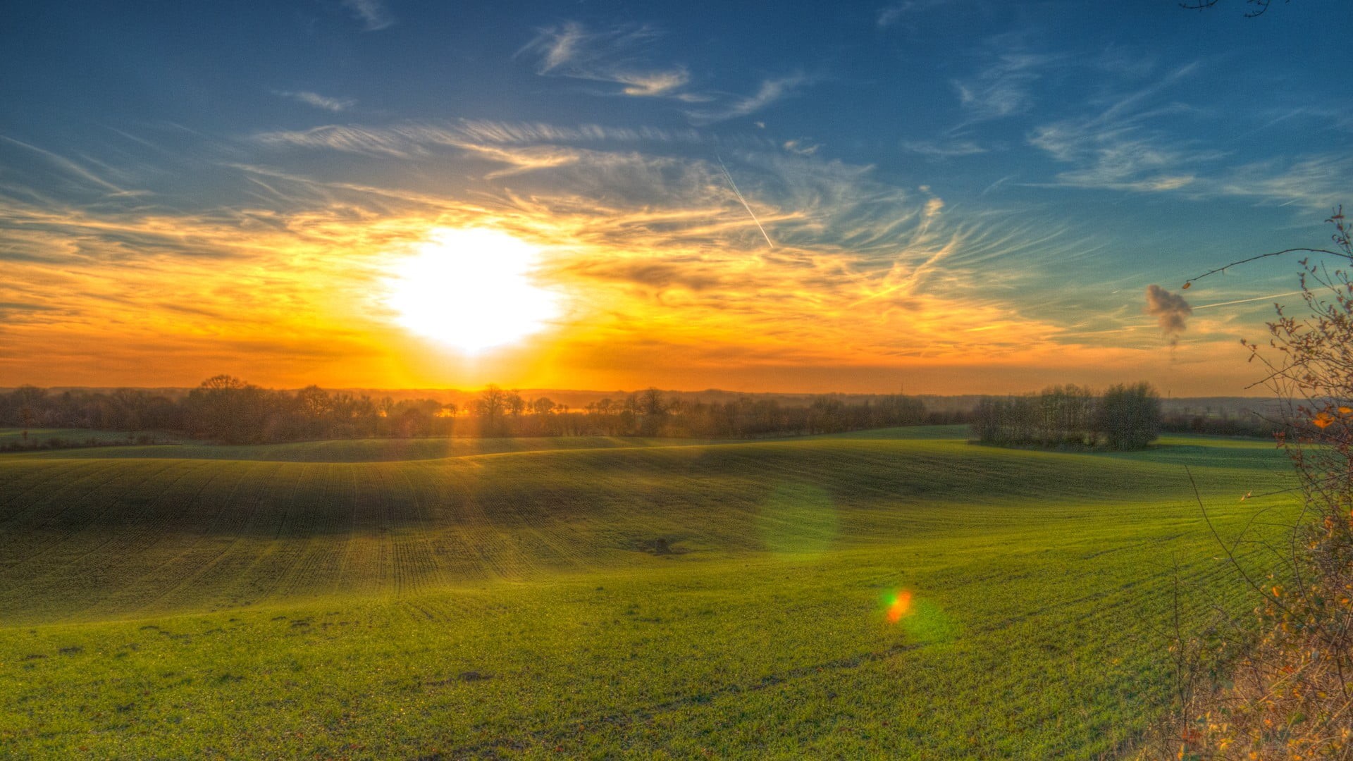 cloud - sky, open, environment, tranquil scene, outdoors, grass, scenics - nature, landscape, sunbeam, nature, sunlight, no people, tranquility, HDR, beauty in nature, HD Wallpaper
