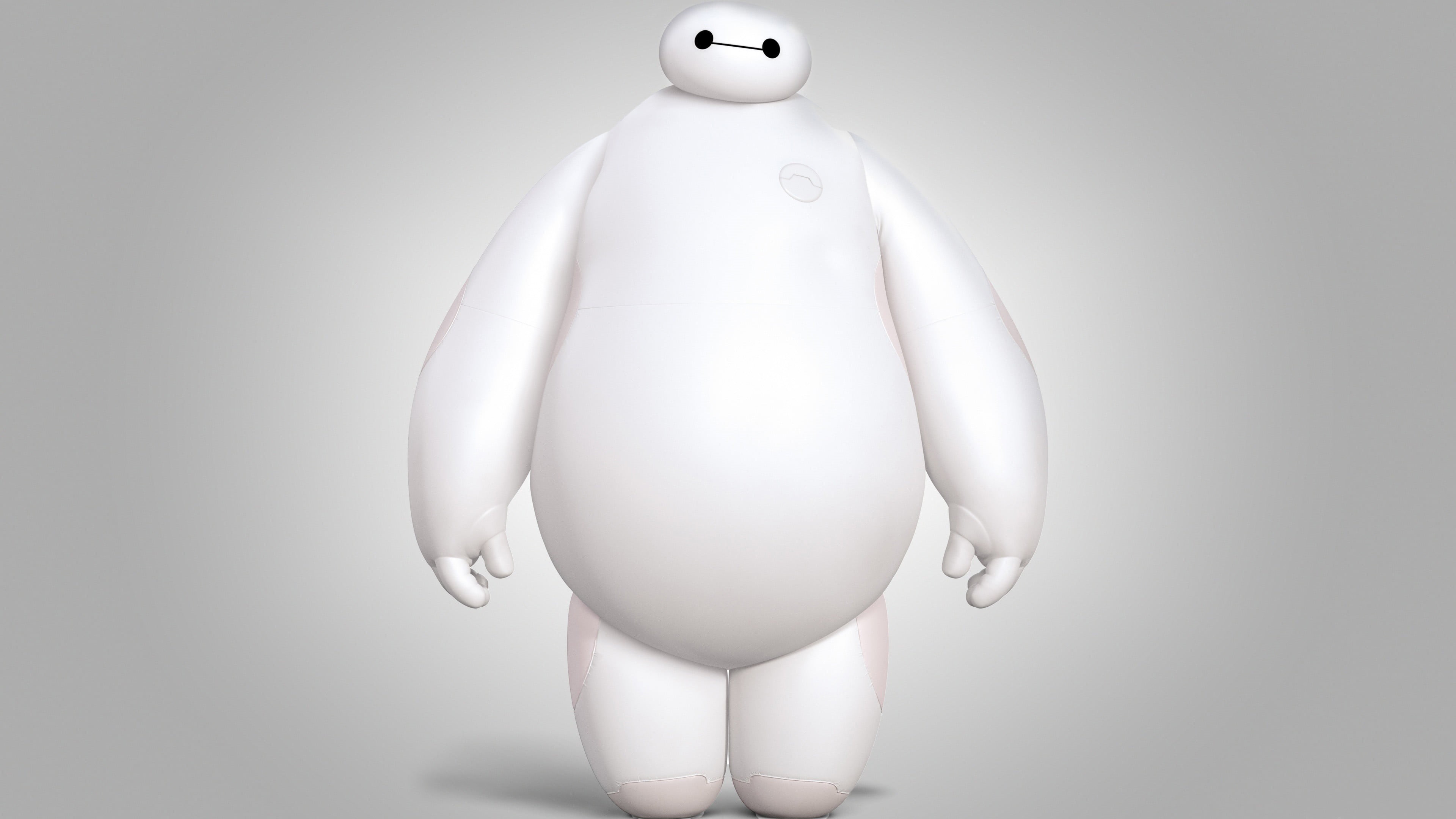 care, figurine, gray background, baymax, egg, Baymax (Big Hero 6), 4K, indoors, studio shot, vulnerability, no people, human representation, HD Wallpaper