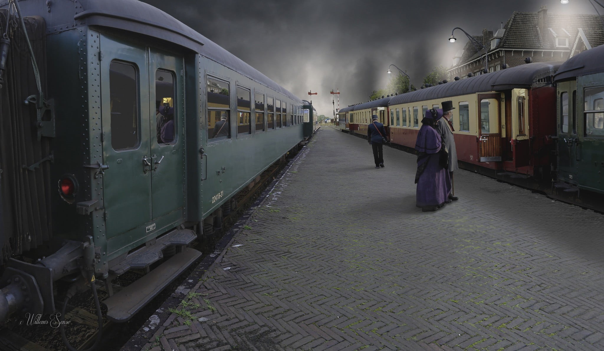 men, incidental people, architecture, land vehicle, photography, women, travel, mode of transportation, transportation, people, photo manipulation, adult, HD Wallpaper