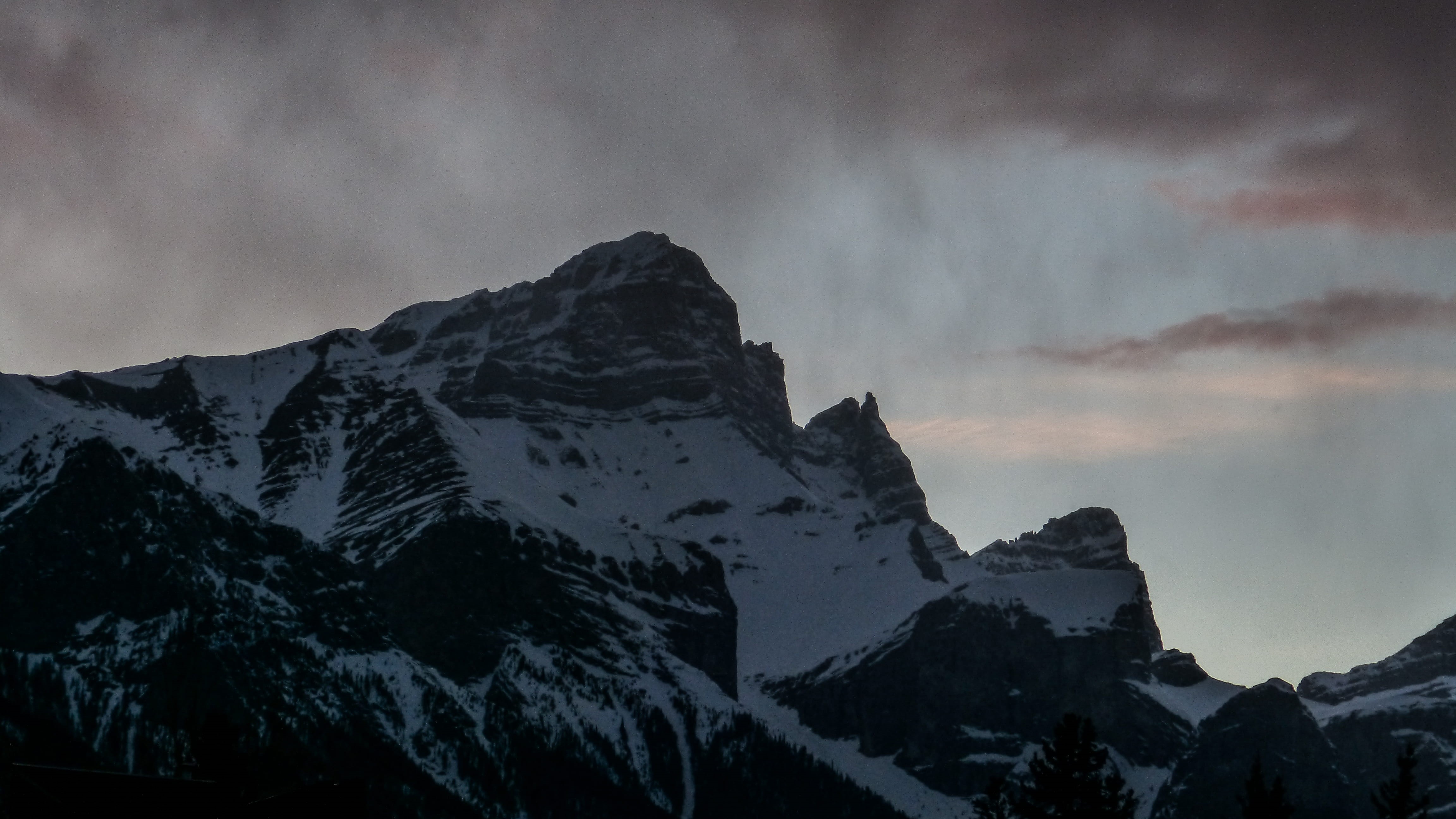 snowy, studded, shadow, cloud - sky, beauty in nature, sport, no people, mountain, rough, cloud, background, night, landscape, environment, albertum, HD Wallpaper