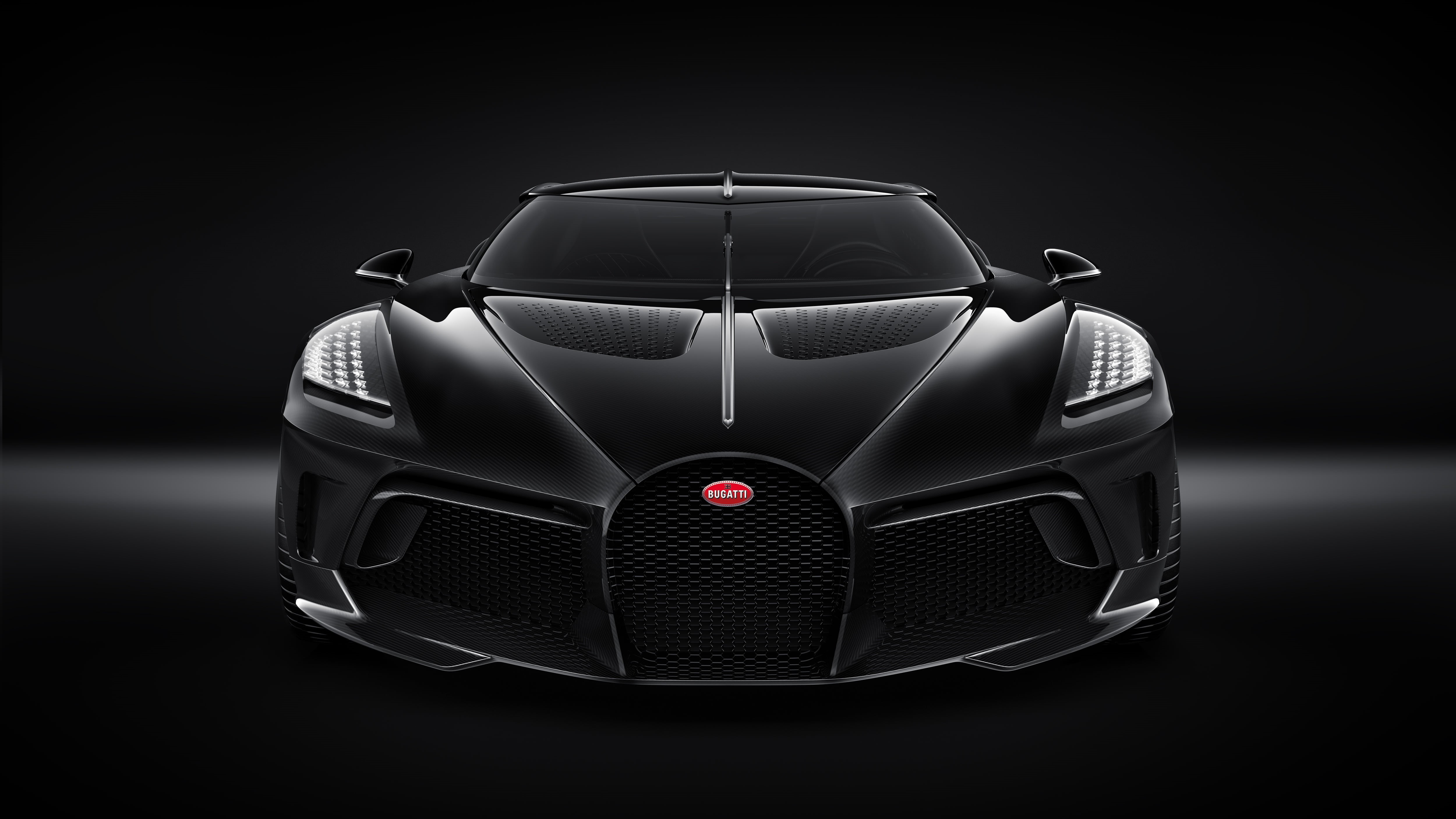 Car, Vehicle, Bugatti La Voiture Noire, 4K, Sport Car, Supercar, Black Car, Bugatti, HD Wallpaper