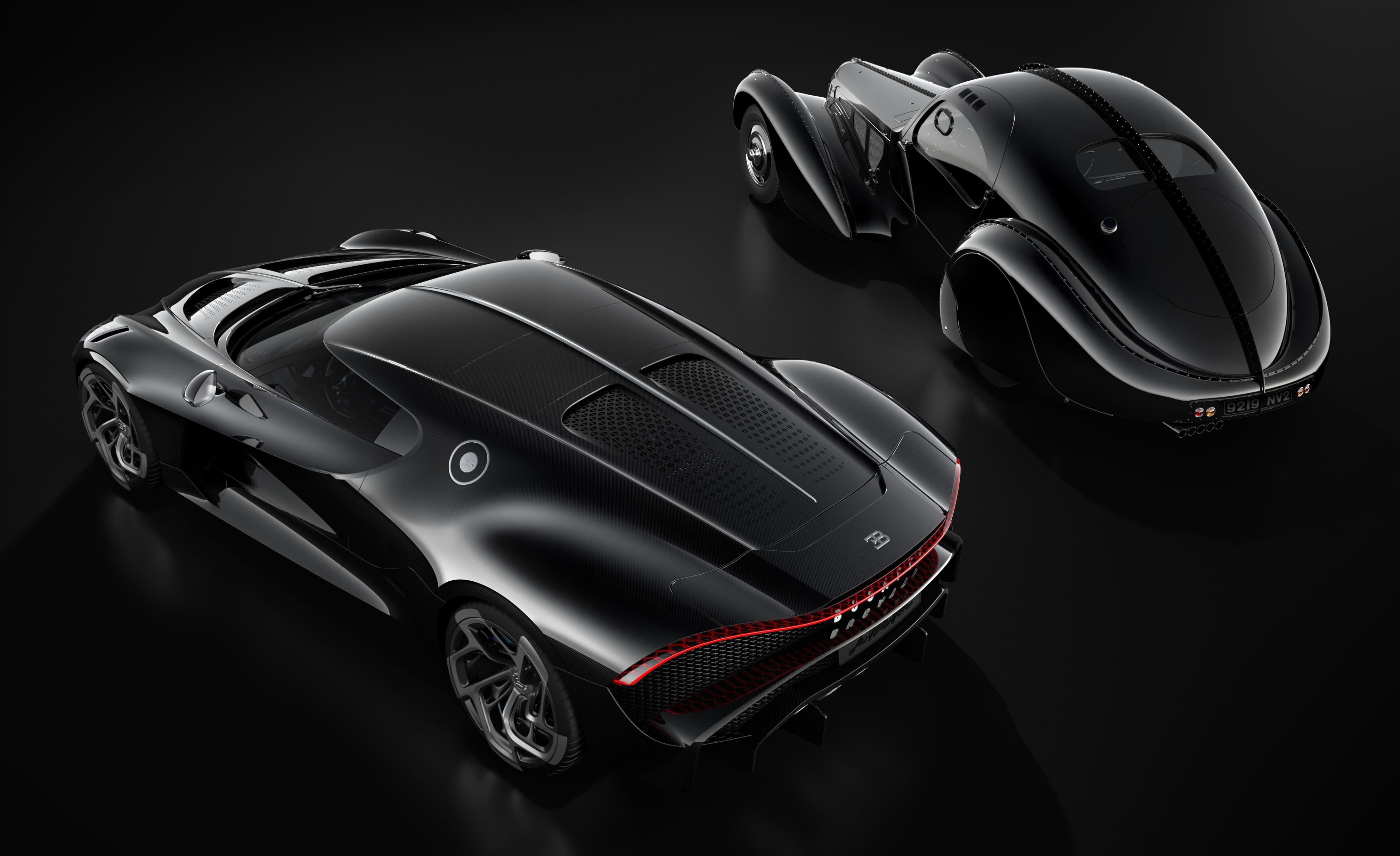 Bugatti La Voiture Noire, Bugatti, 4K, HD Wallpaper