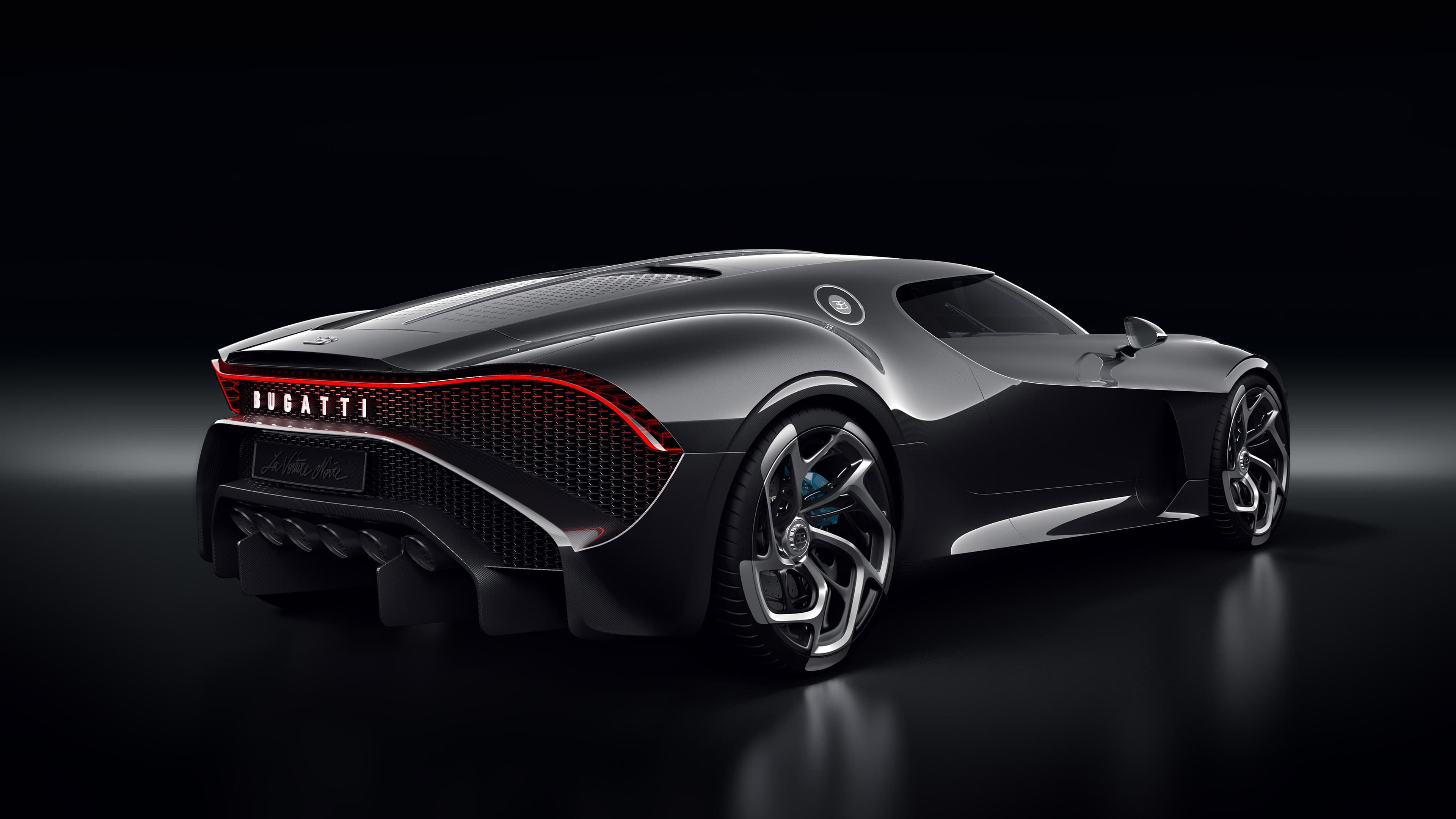 Bugatti La Voiture Noire, Bugatti, 4K, HD Wallpaper