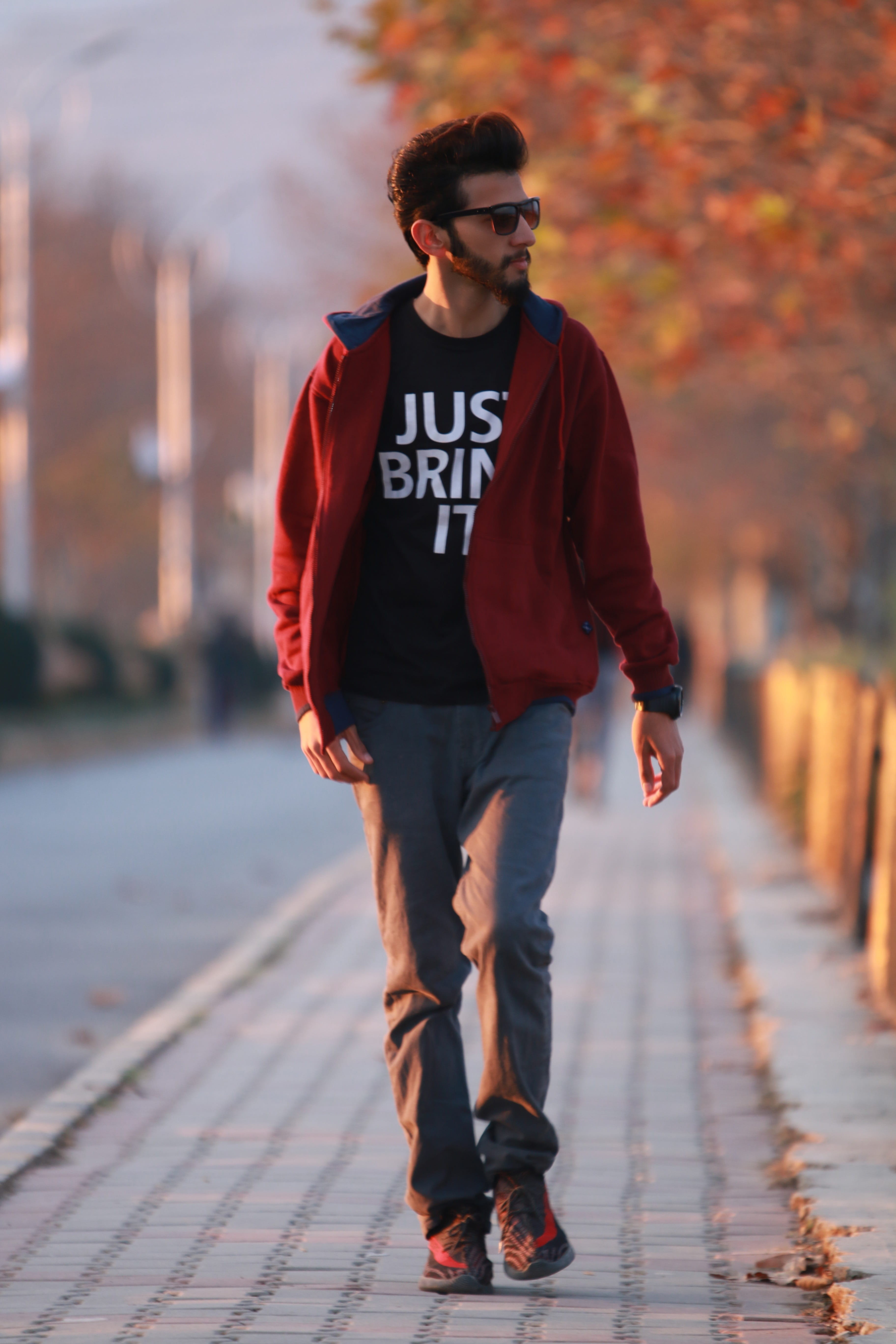 focus on foreground, leisure activity, caucasian, outdoors, man, pakistan, asian boys, model, culture, front view, architecture, blurry background, photoshoot, Phone HD Wallpaper