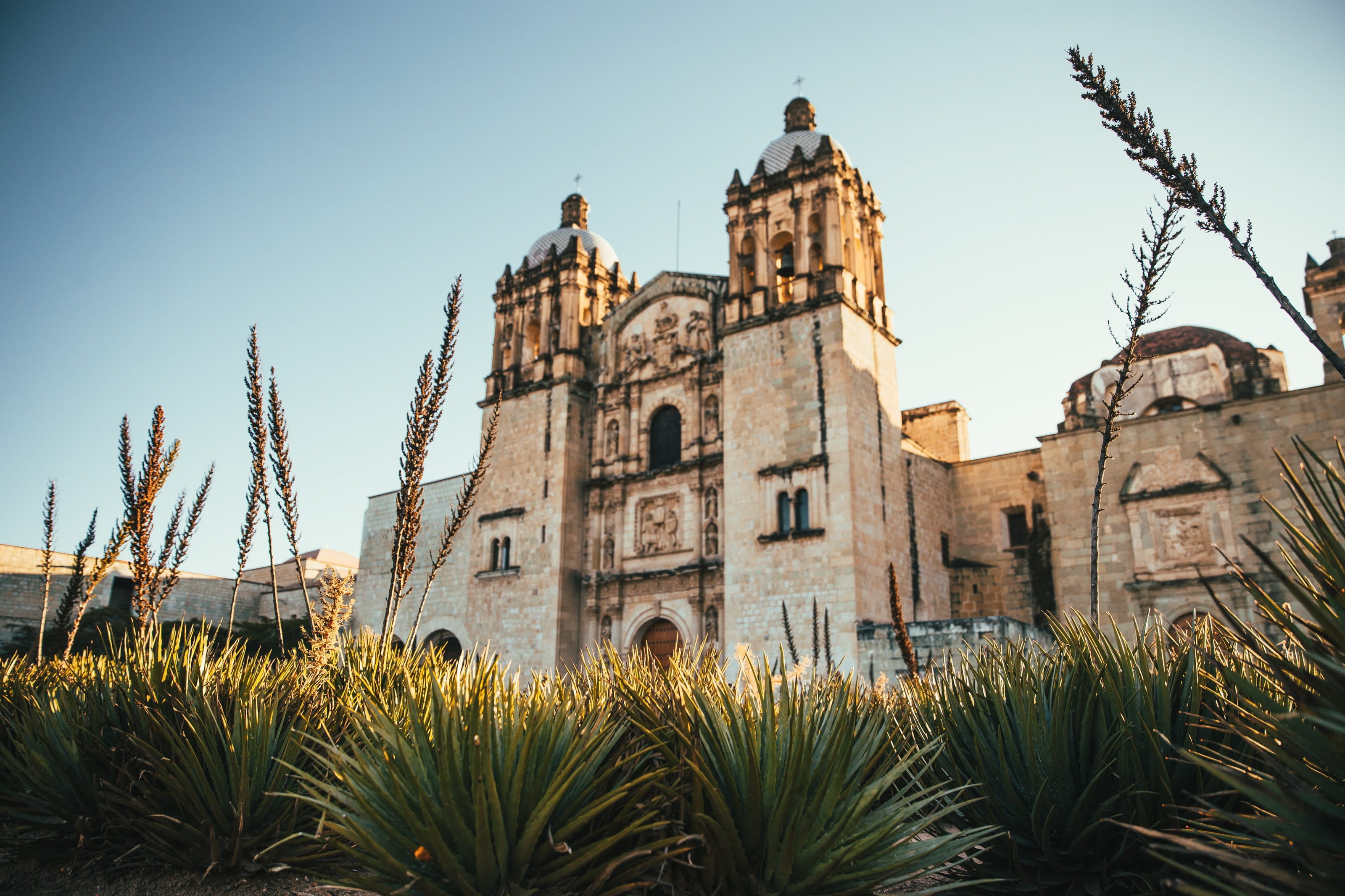sky, travel destinations, spiritual, sunlight, history, domingo, sunny, corner, no people, de, guzman, santo, 2K, dome, view, architecture, low angle view, HD Wallpaper