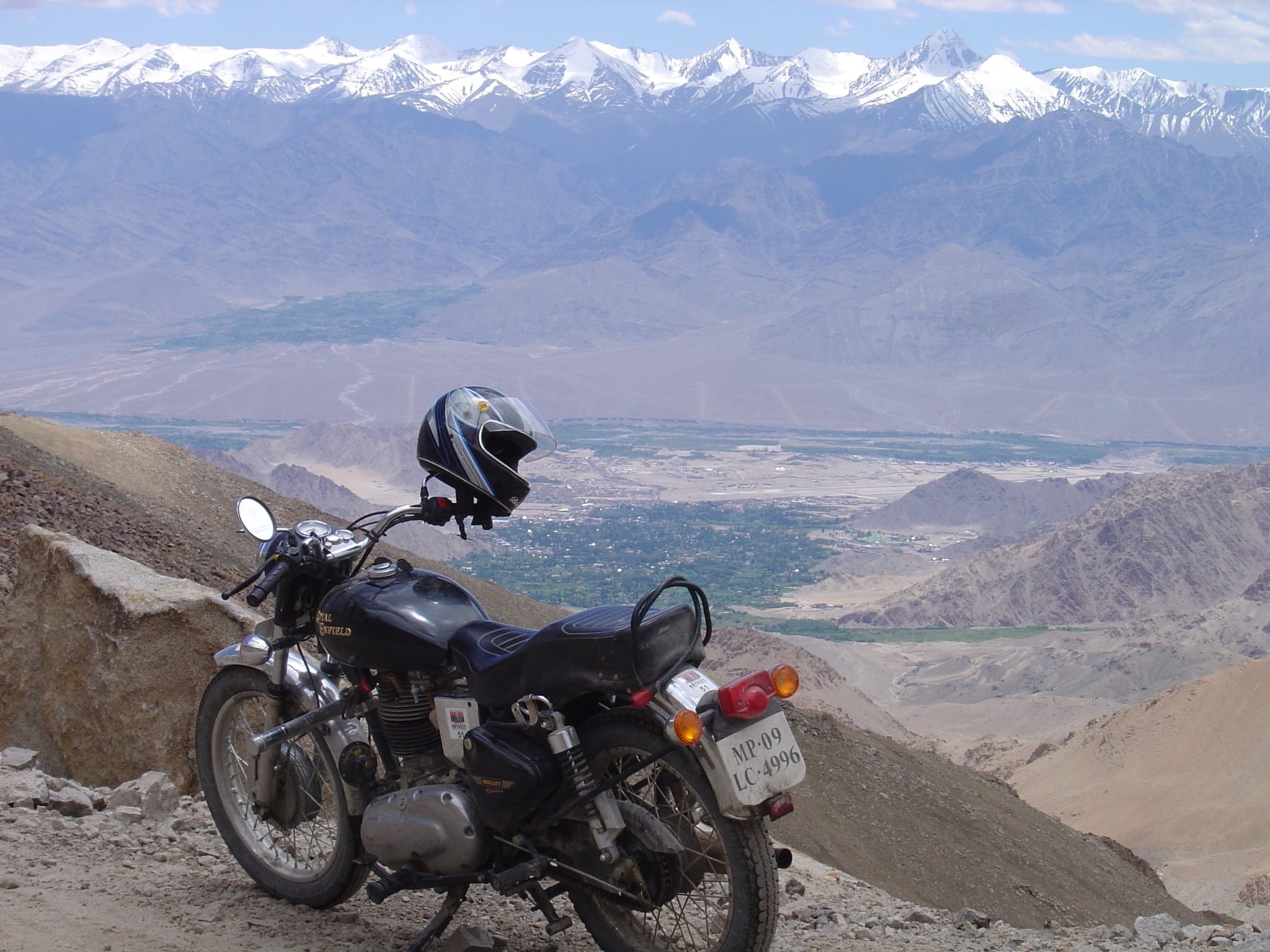 travel, ladakh, motorway, adventure, 1080P, extreme Sports, mountain range, environment, one person, mountain, kashmir, tranquility, leh, scenics - nature, HD Wallpaper