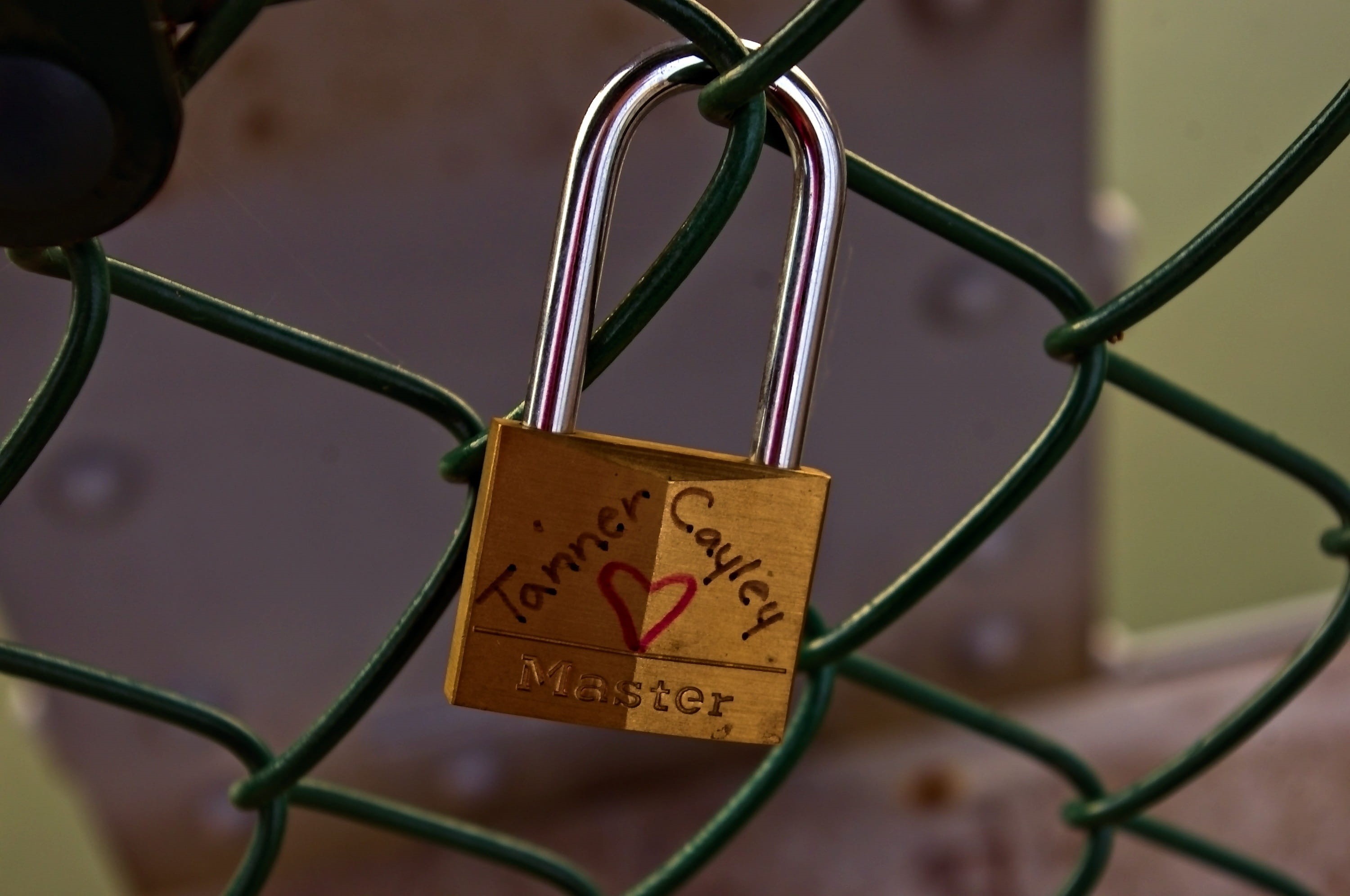missouri river, heart shape, protection, iron, steel, emotion, padlock, friendship, no people, missouri natnl recreational river, western script, love, HD Wallpaper