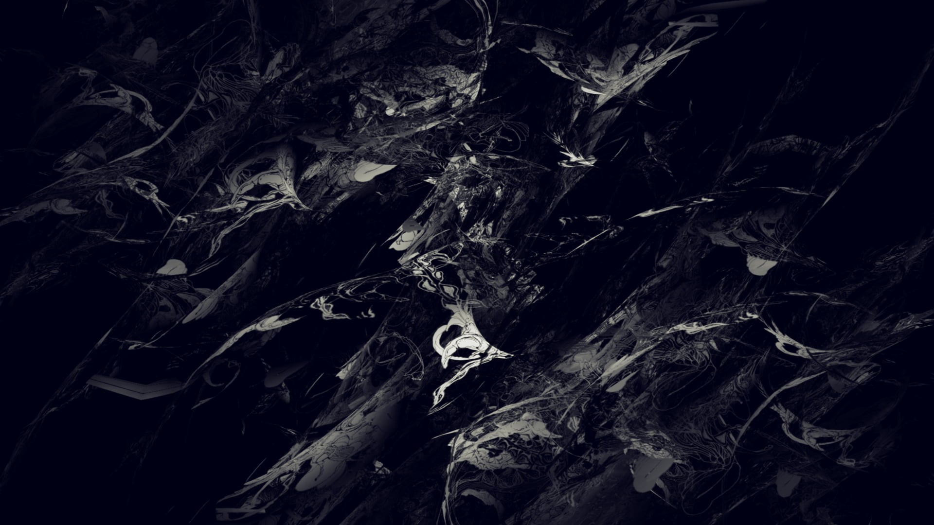 texture, 1080P, digital, artwork, Michael Cina, dark, HD Wallpaper