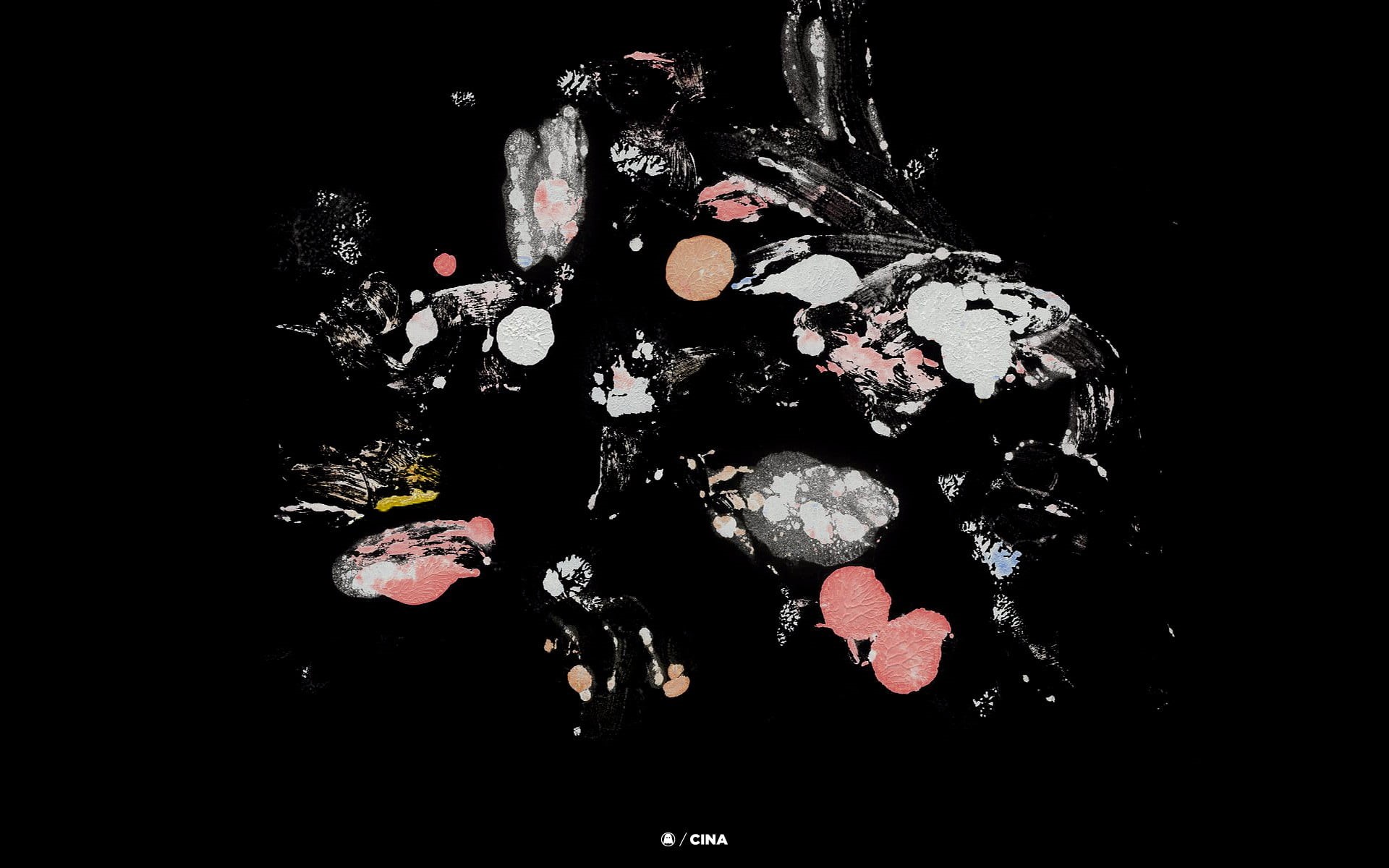 digital art, abstract, texture, Michael Cina, 1080P, dark, HD Wallpaper