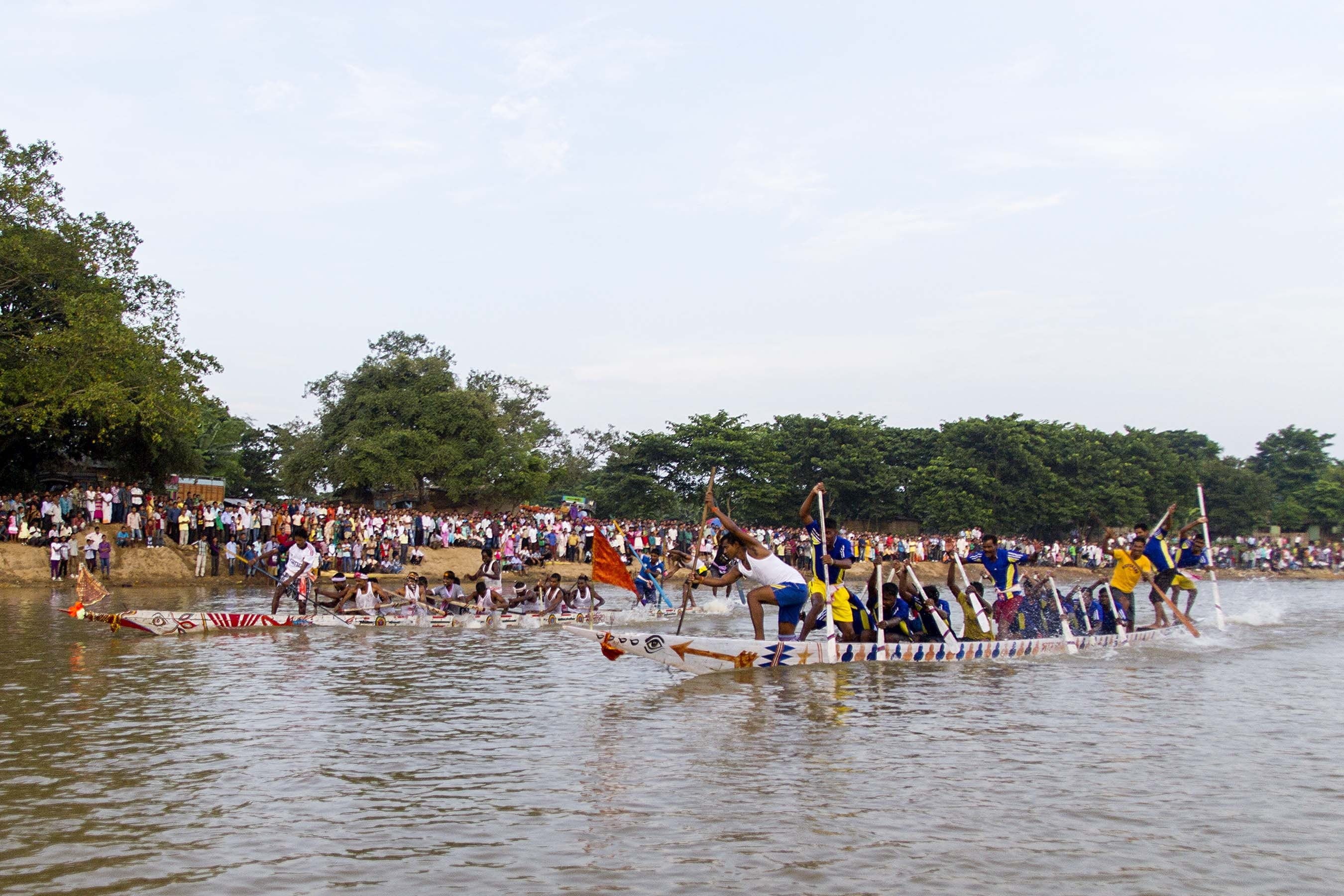 sports race, large group of people, people, outdoors, leisure activity, event, enjoyment, assam, water, fishing boat, nature, day, sailing, rowing boat, HD Wallpaper