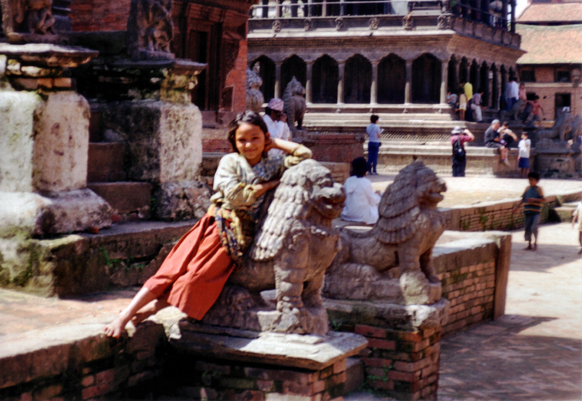 representation, clothing, famous Place, india, east Asian Culture, art and craft, architectural column, building exterior, asia, statue, Nepal, adult, 1080P, HD Wallpaper