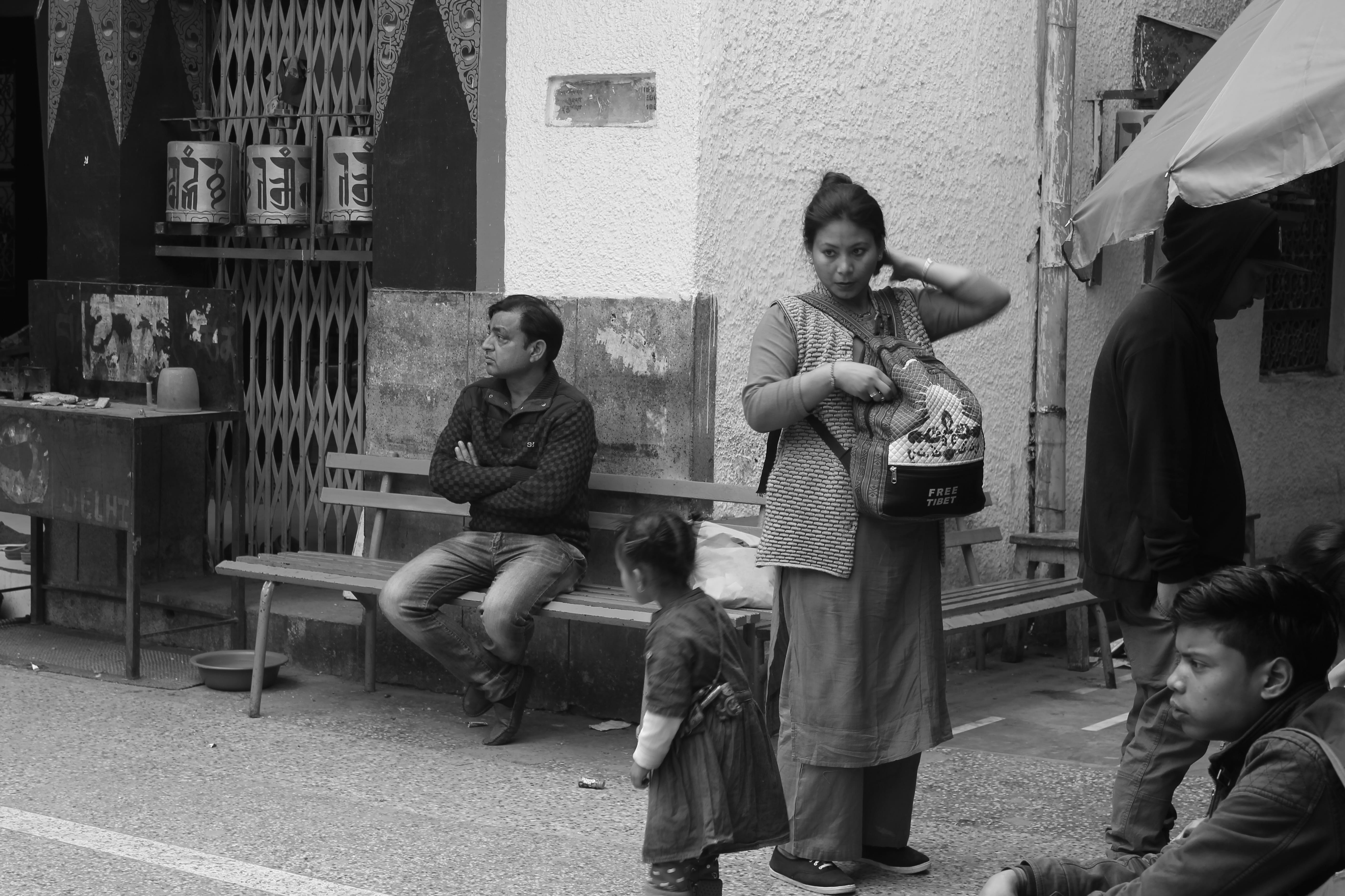 tibetan, men, togetherness, girls, full length, person, boys, 5K, daughter, sister, childhood, real people, white, group of people, shorts, child, women, HD Wallpaper