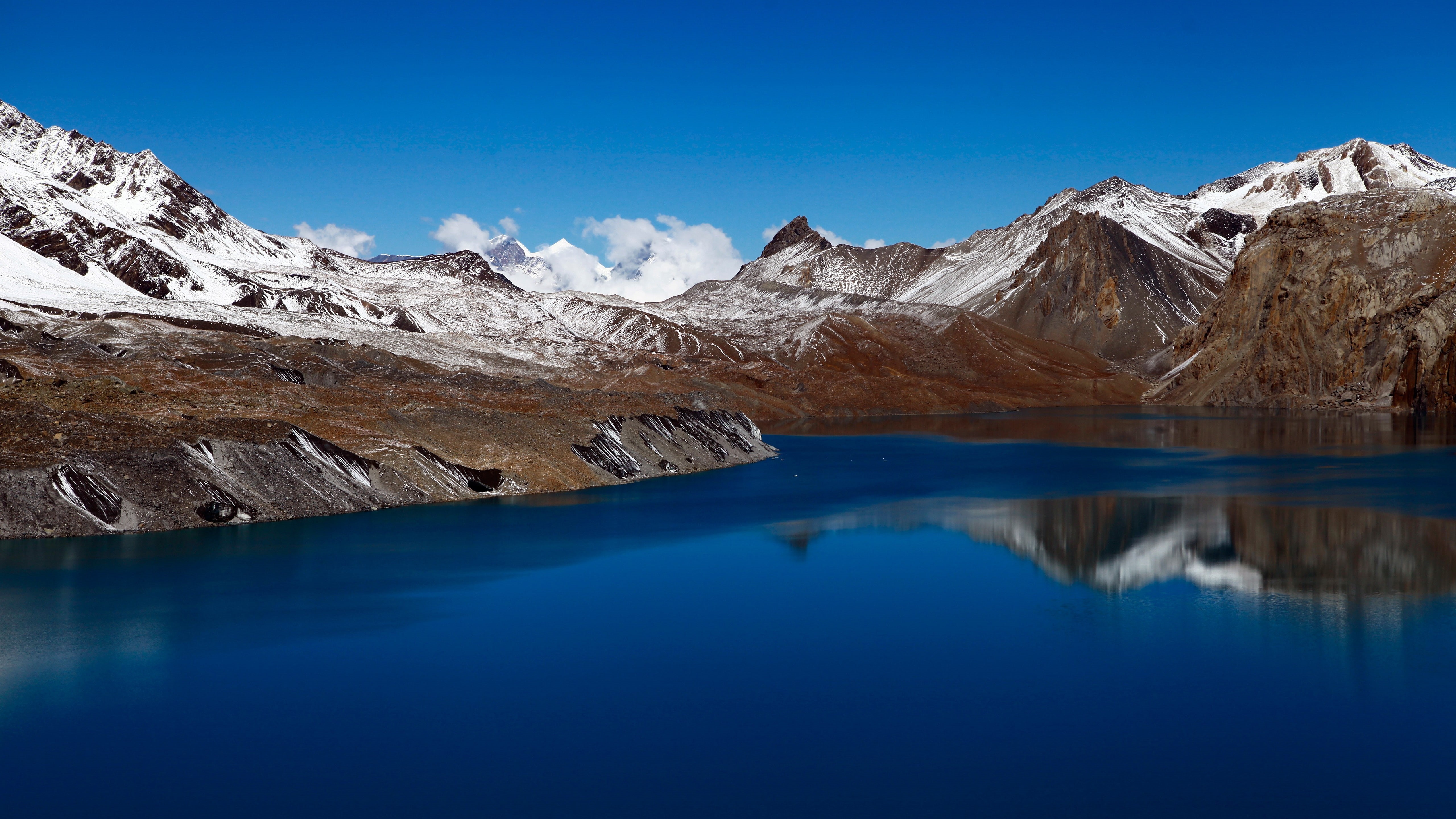 lake, tilicho, 5K, nepal, 5k-5120x2880, HD Wallpaper