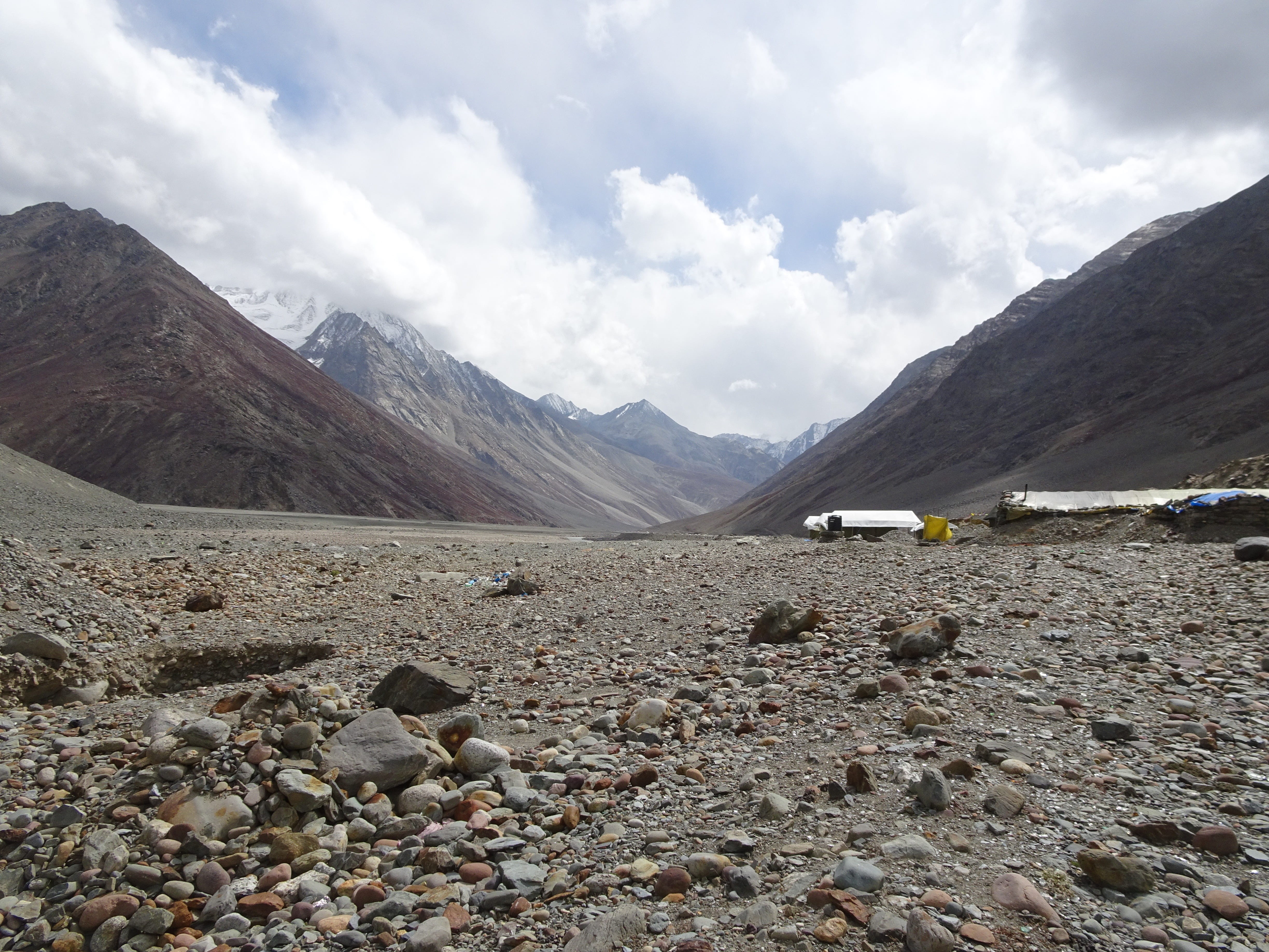 scenics - nature, nature, remote, sky, rock, himachal pradesh, non-urban scene, tranquility, no people, tranquil scene, land, landscape, spiti valley, india, HD Wallpaper