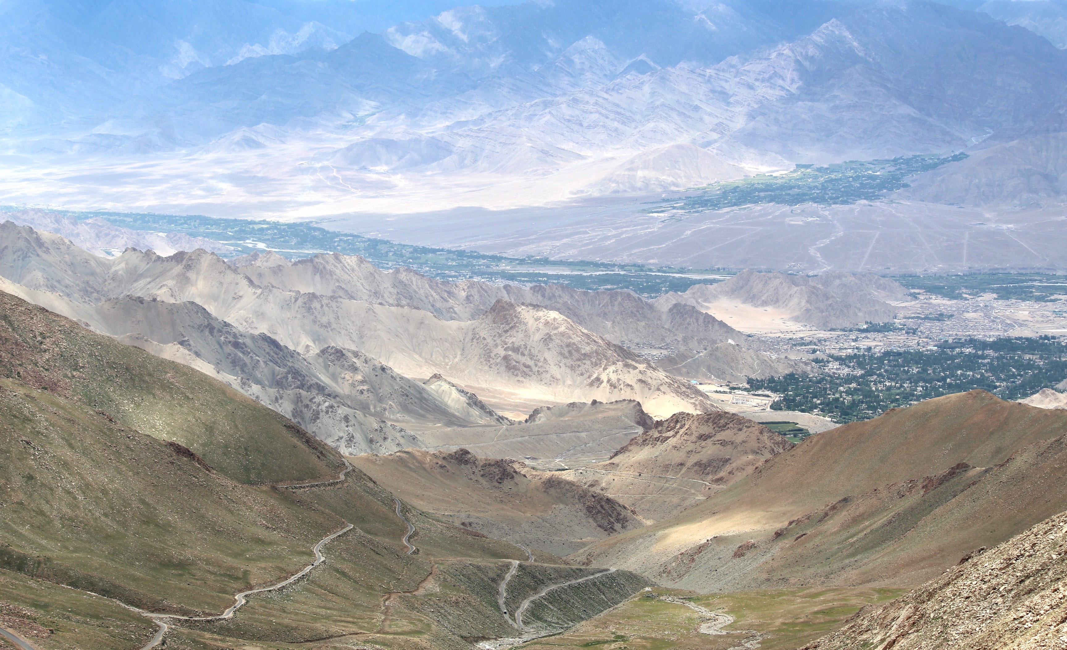 day, river, sky, 2K, landscape, india, mountains, beauty in nature, nature, tranquil scene, no people, lahaul spiti, travel destinations, non-urban scene, HD Wallpaper