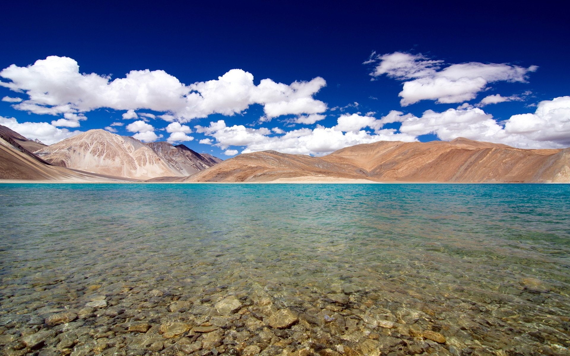 India, Pangong Lake, Himalayas, 1080P, Lakes, China, Tibet, HD Wallpaper