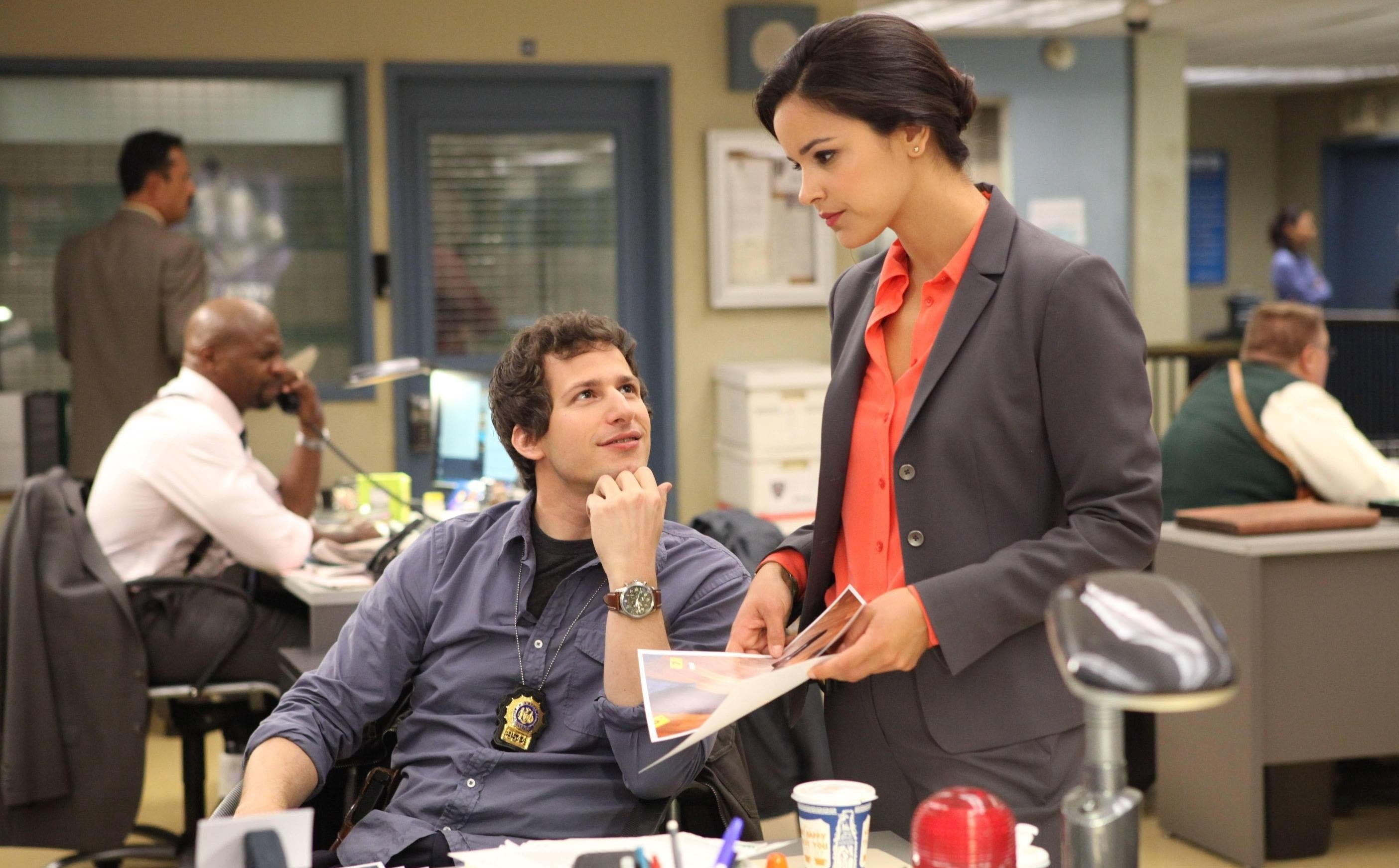 series, crime, sitcom, brooklyn, nine nine, comedy, 2K, HD Wallpaper