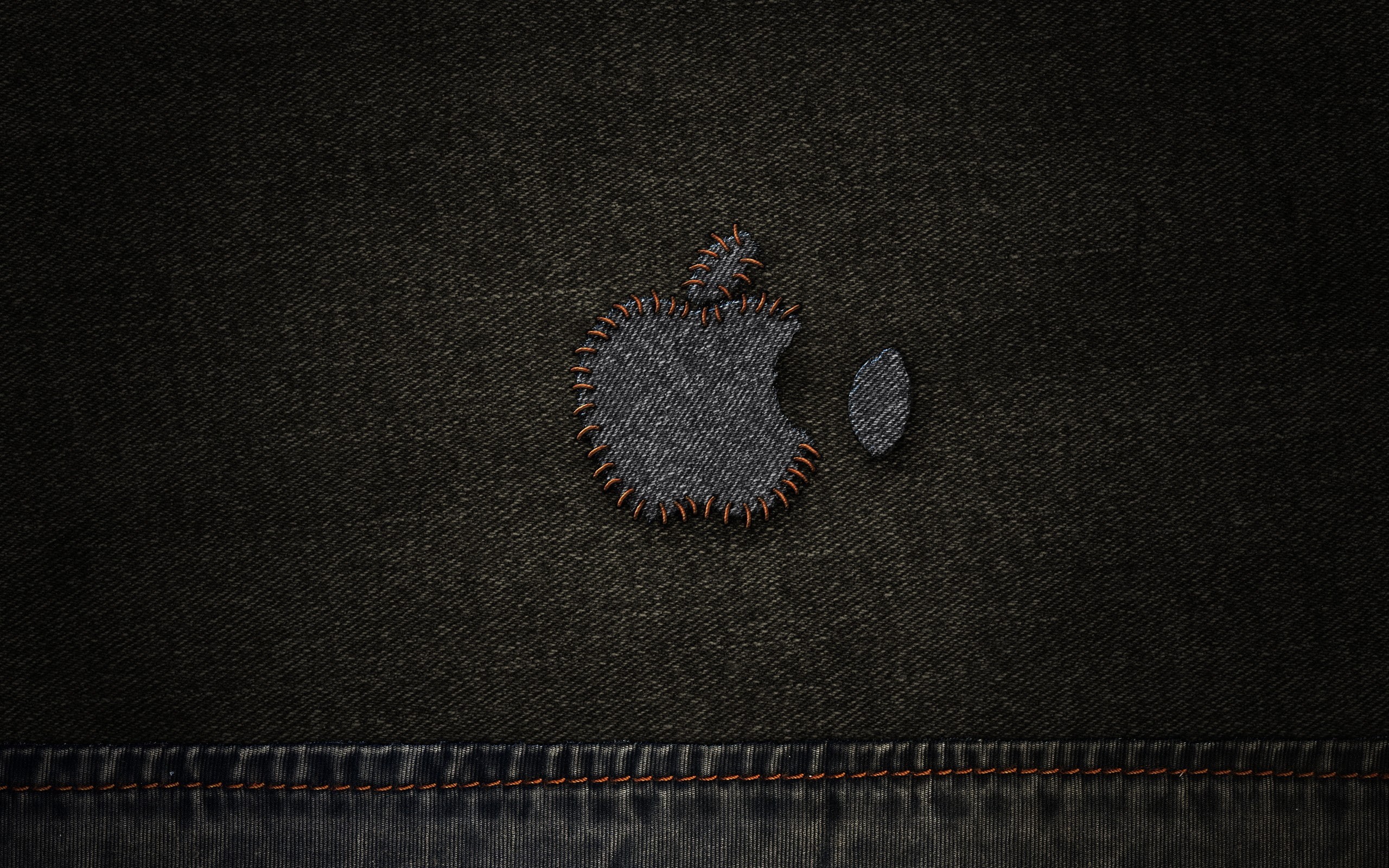 2K, minimalism, denim, Apple Inc., Vladstudio, HD Wallpaper