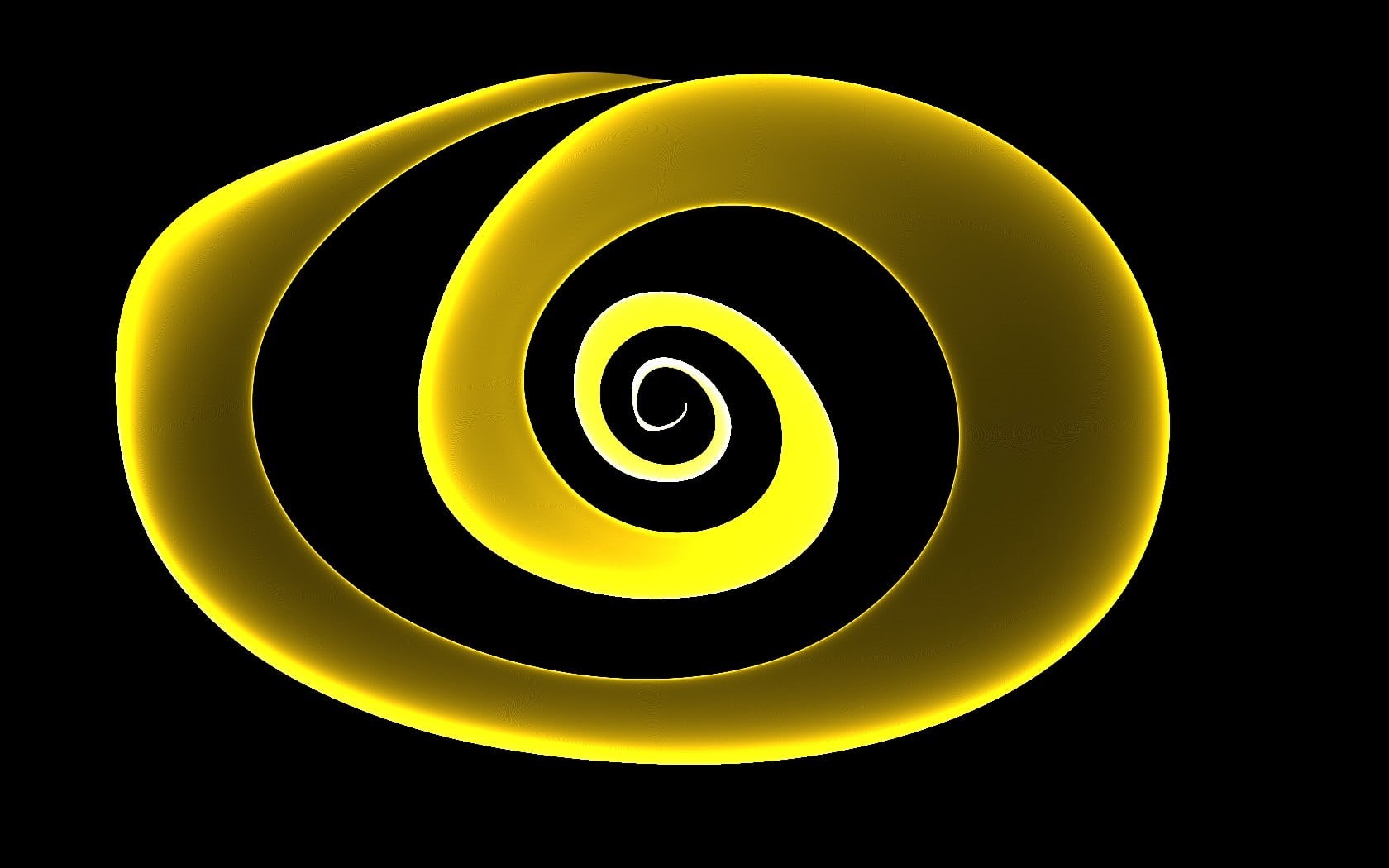 no people, minimalism, glowing, circle, geometric shape, illuminated, electric lamp, spiral, light, black background, indoors, cut out, technology, black, HD Wallpaper